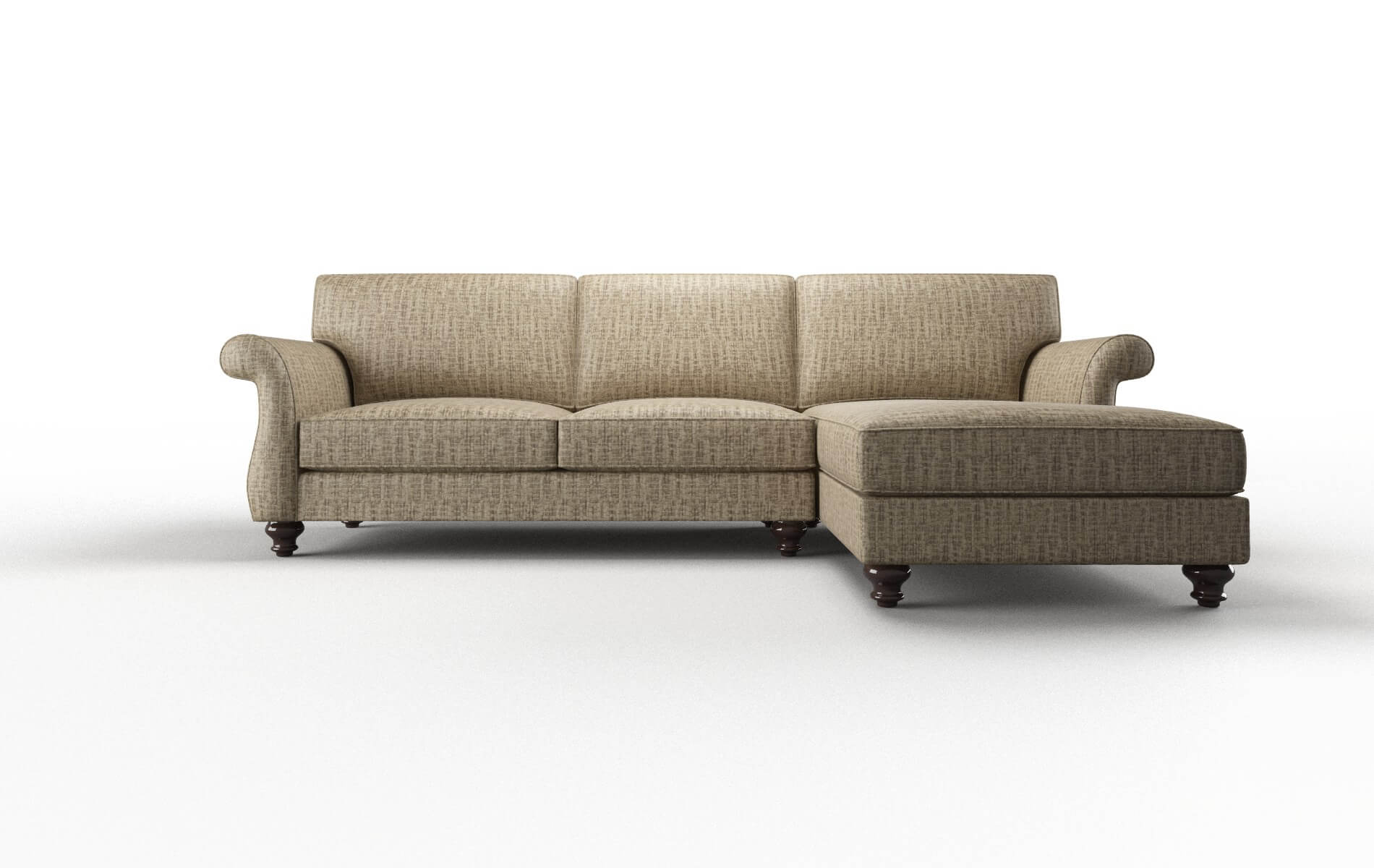 Pisa Venus Mocha Panel espresso legs 1