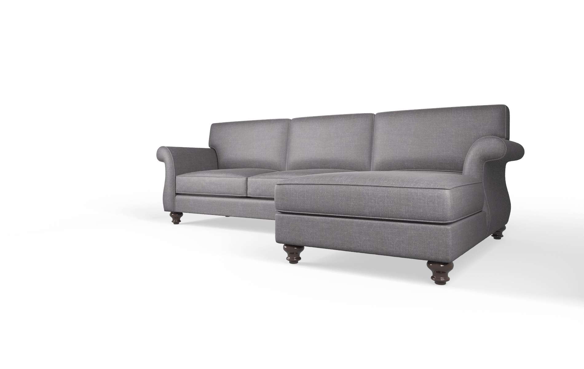 Pisa Venus Onyx Panel espresso legs 4