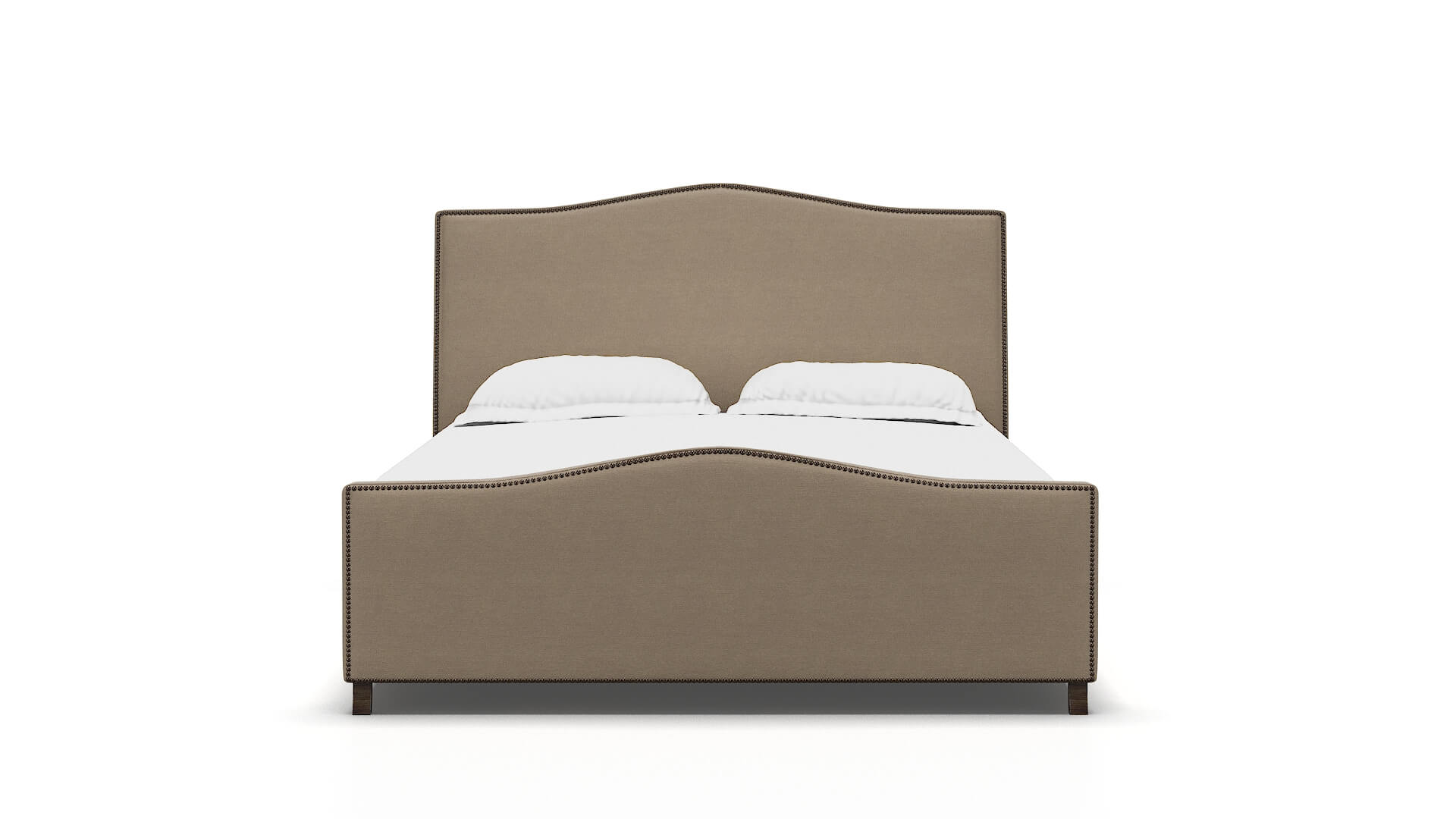 Prato Avenger Driftwood Bed espresso legs 1