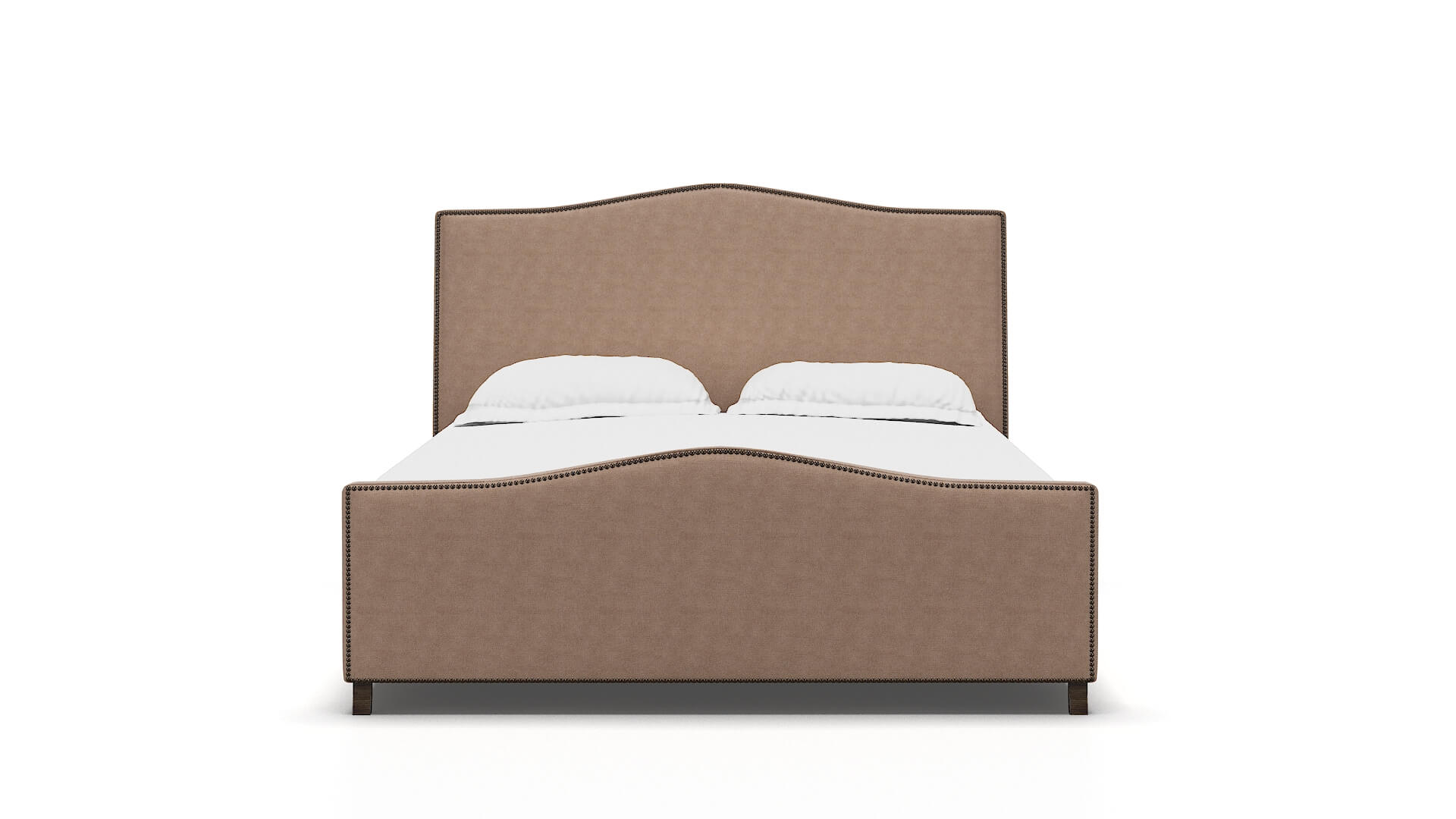 Prato Bella Cocoa Bed espresso legs 1