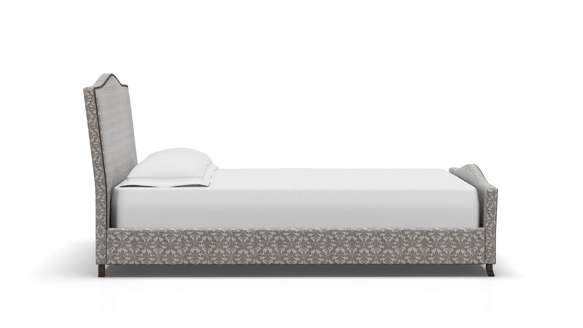 Prato Bergamo Dove Bed espresso legs 3