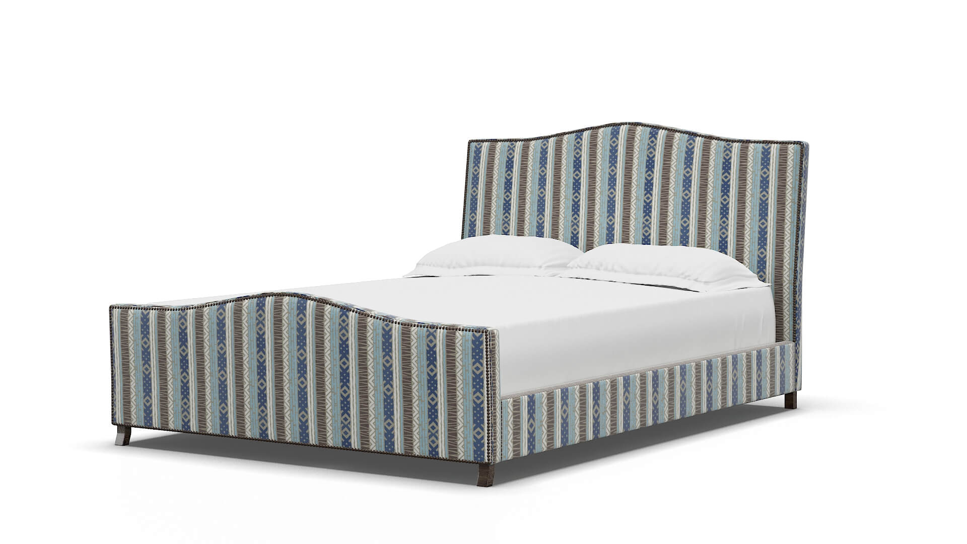 Prato Bodhi Indigo Bed espresso legs 5