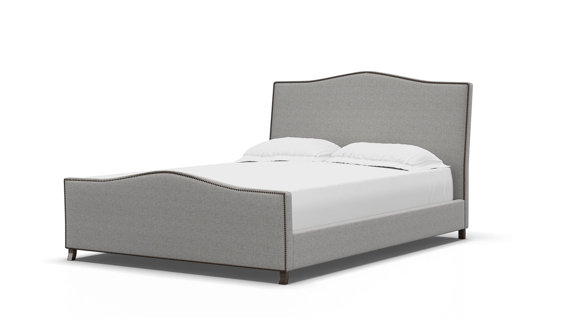 Prato Catalina Silver Bed espresso legs 5