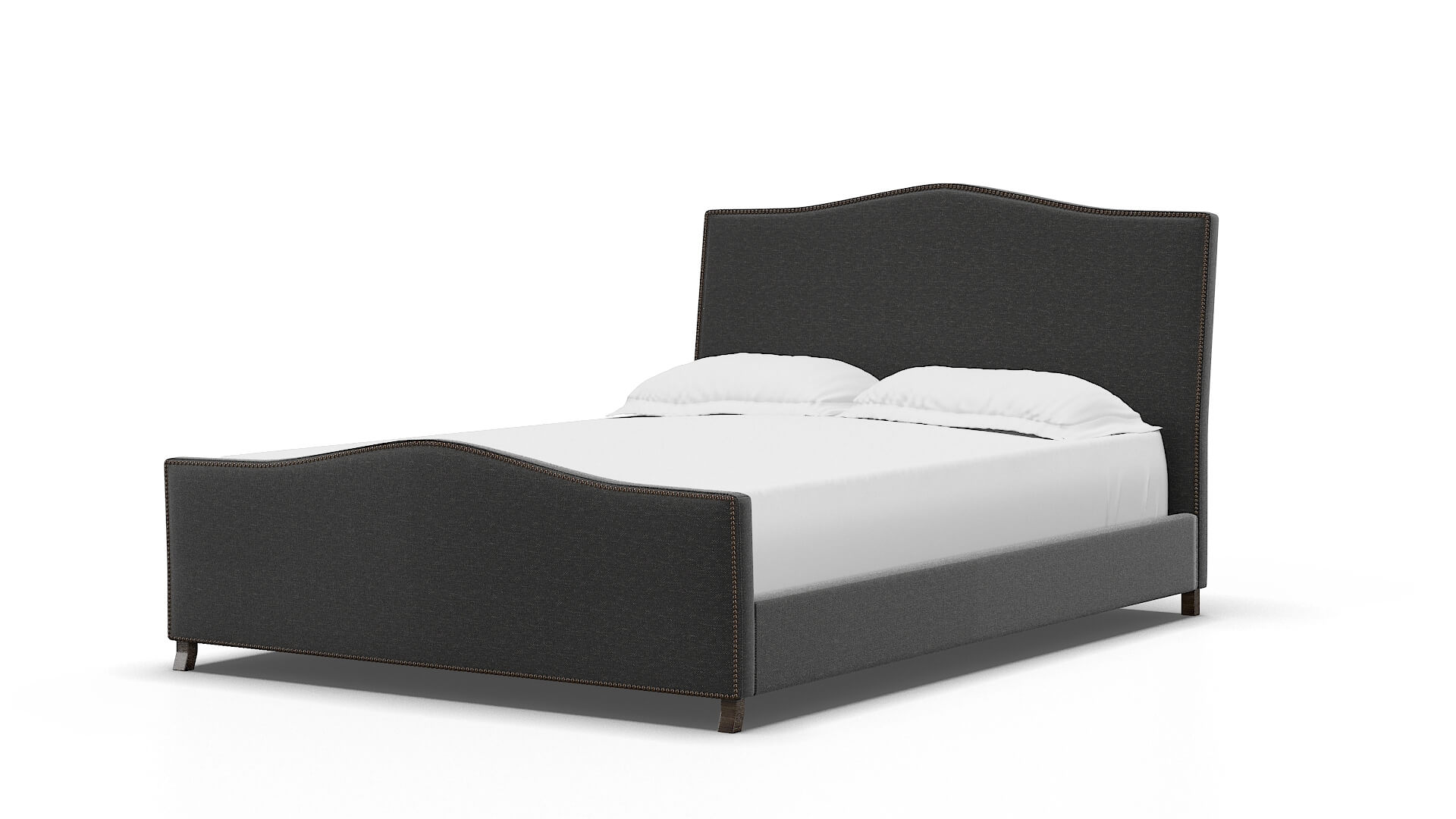 Prato Chance Denim Bed espresso legs 5