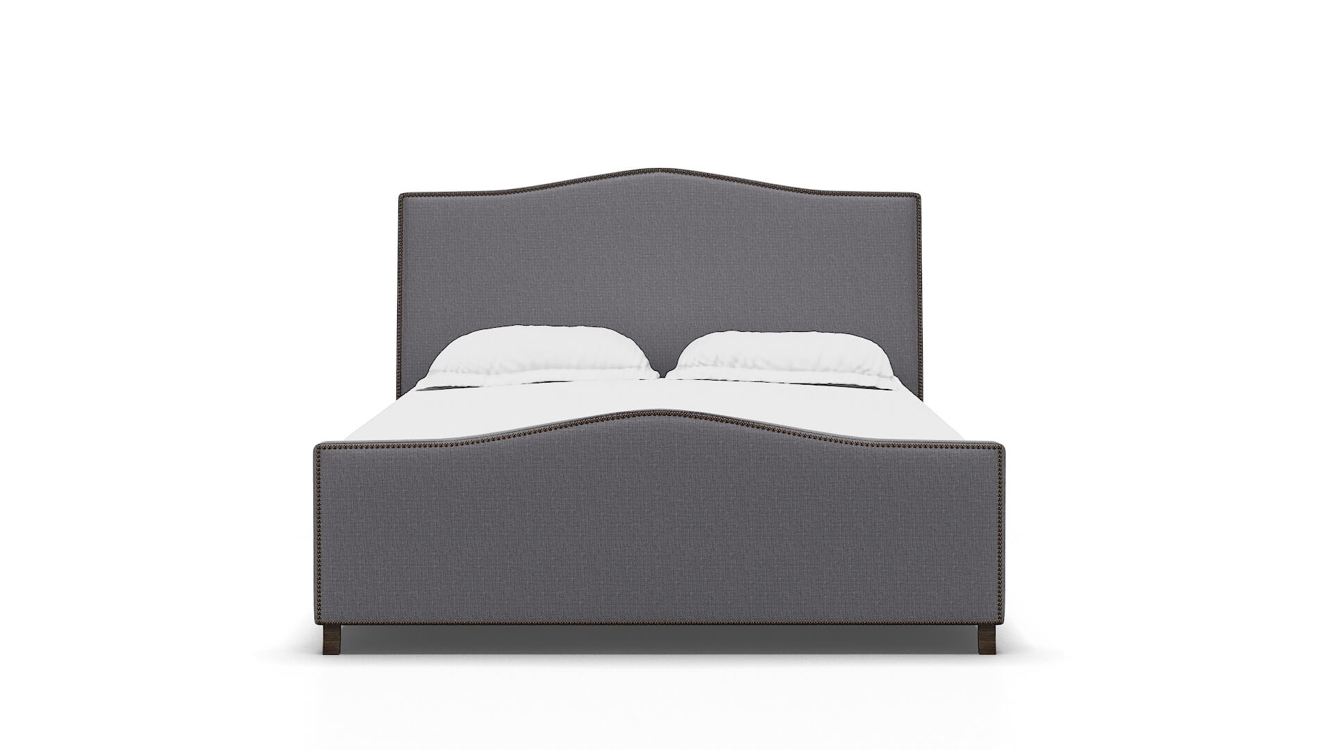 Prato Insight Denim Bed espresso legs 1