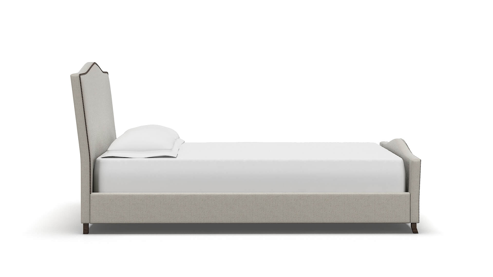 Prato Insight Dove Bed espresso legs 3