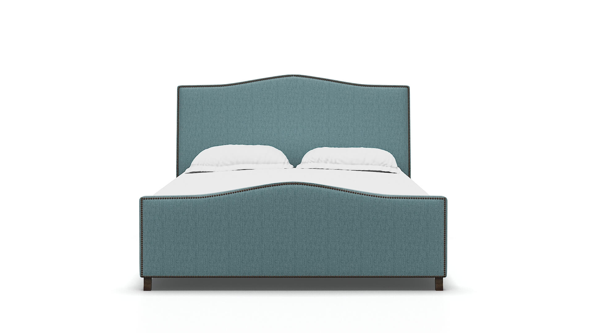 Prato Insight Peacock Bed espresso legs 1