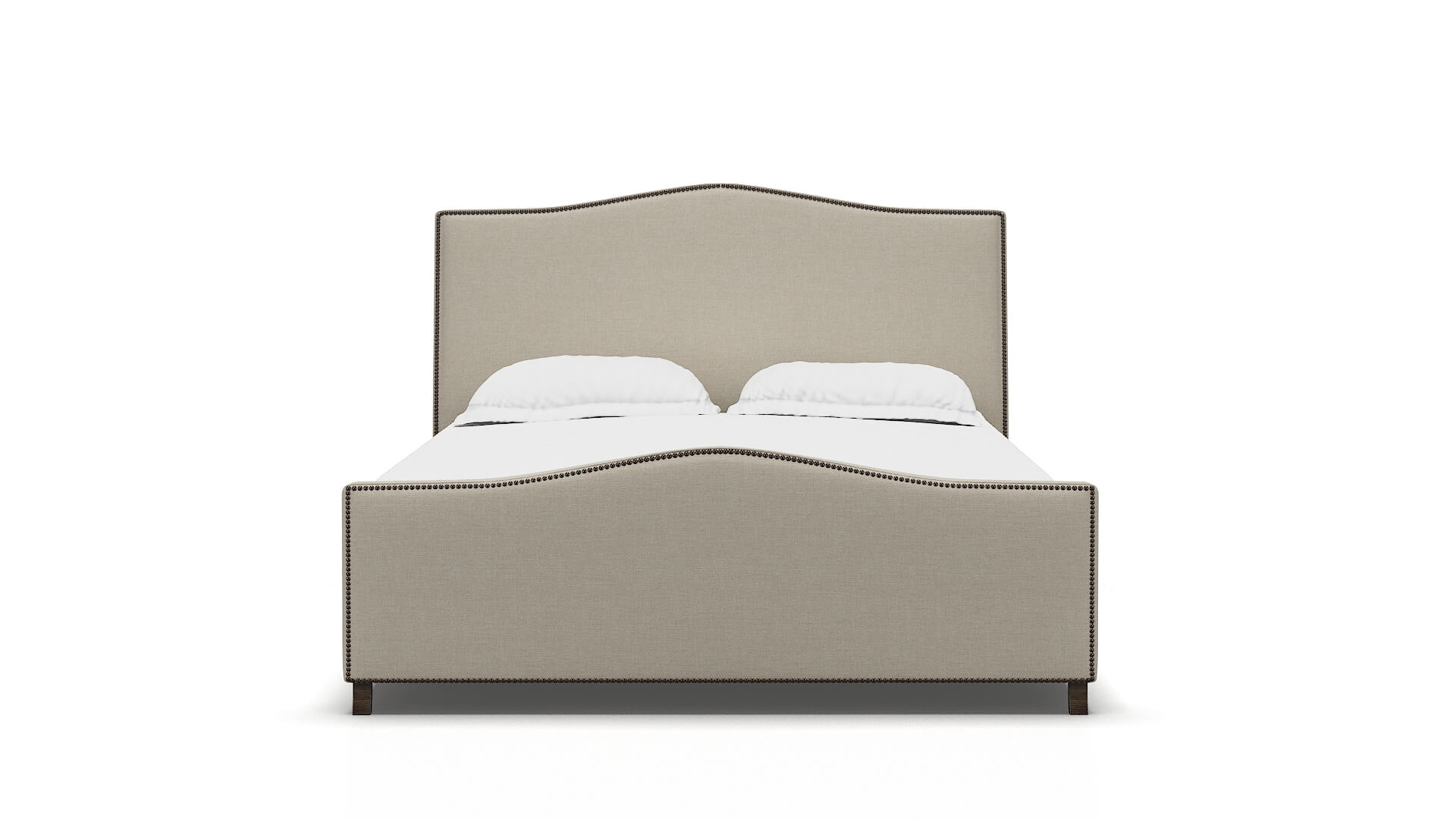 Prato Keylargo Almond Bed espresso legs 1