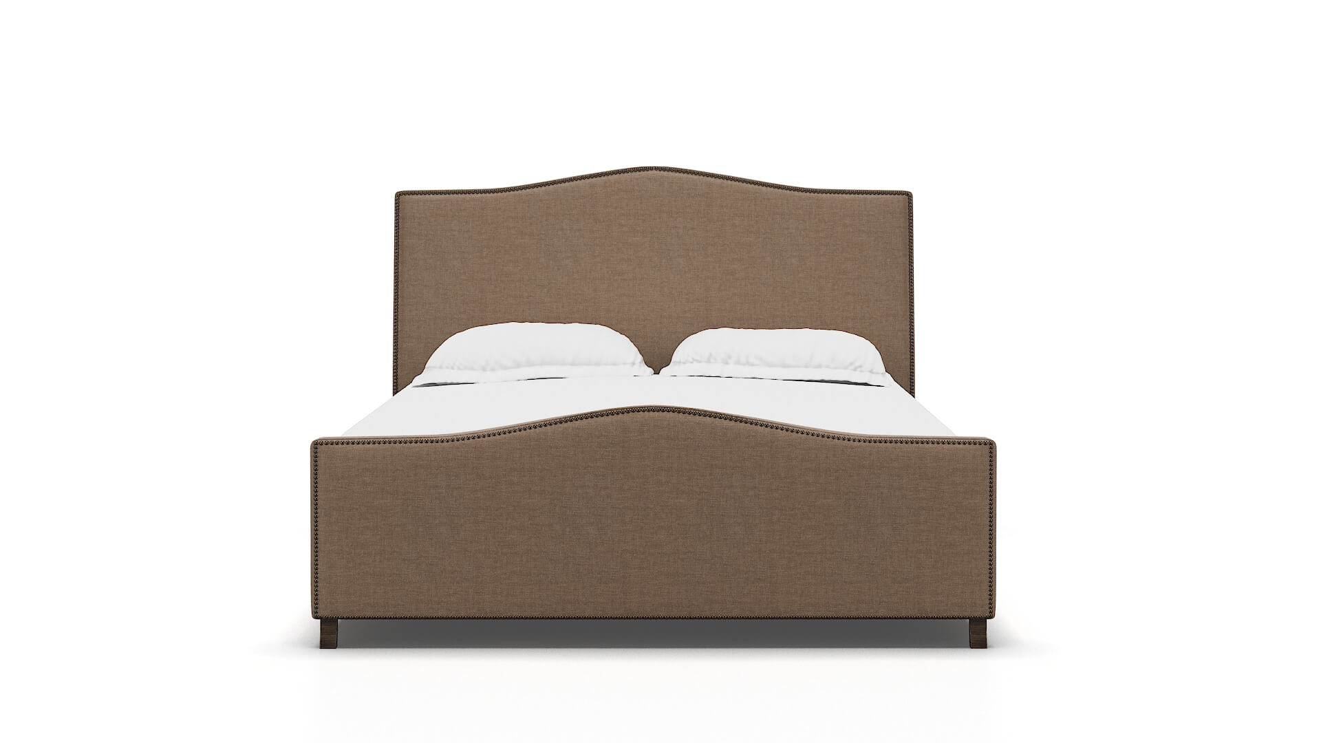 Prato Keylargo Mink Bed espresso legs 1