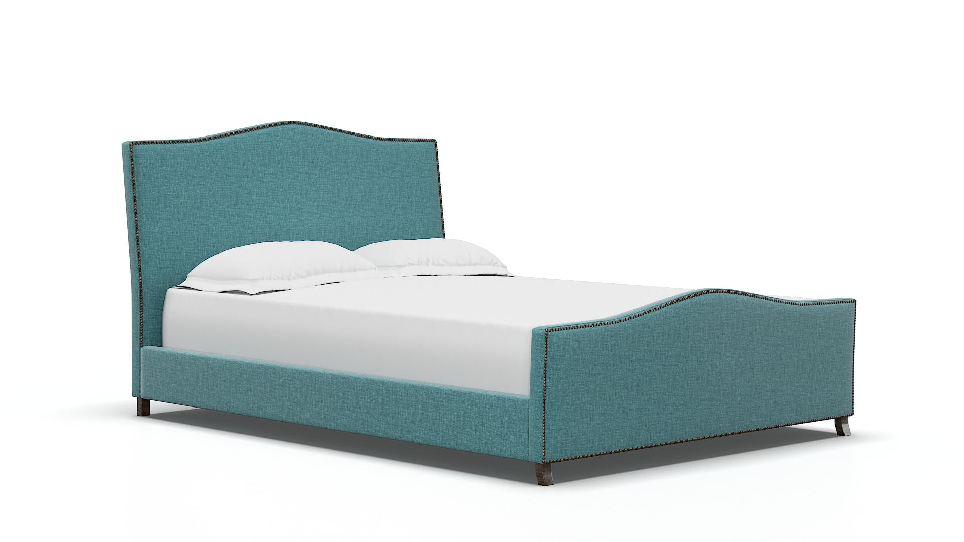 Prato Keylargo Teal Bed espresso legs 2