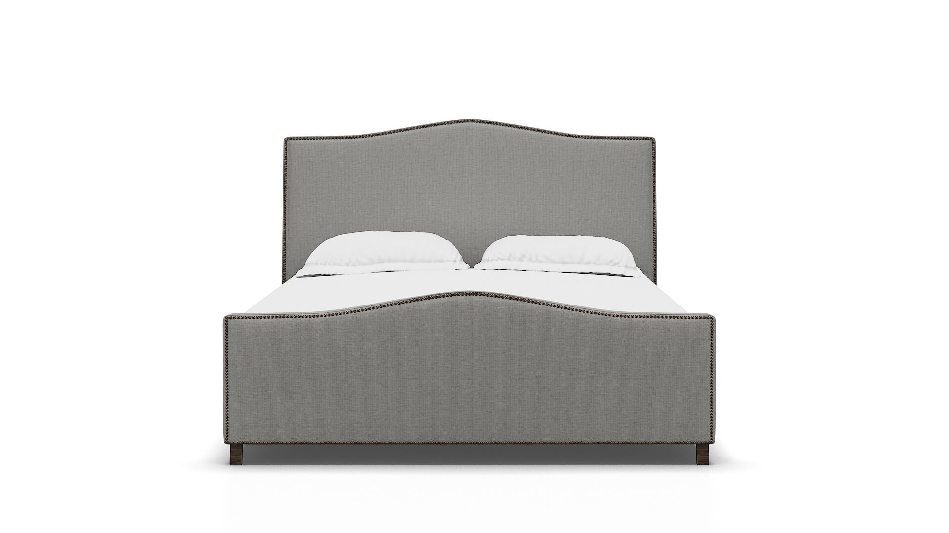 Prato Parker Silver Bed espresso legs 1