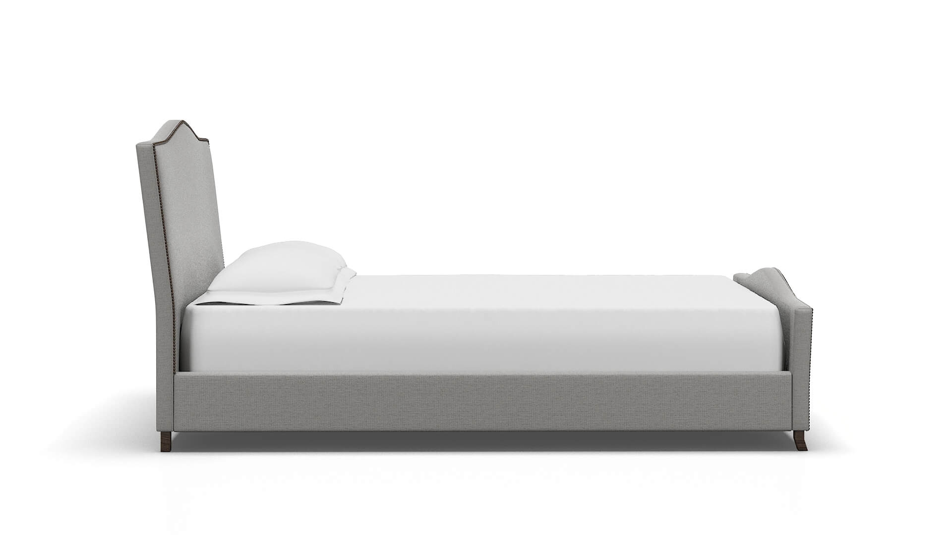 Prato Parker Silver Bed espresso legs 3