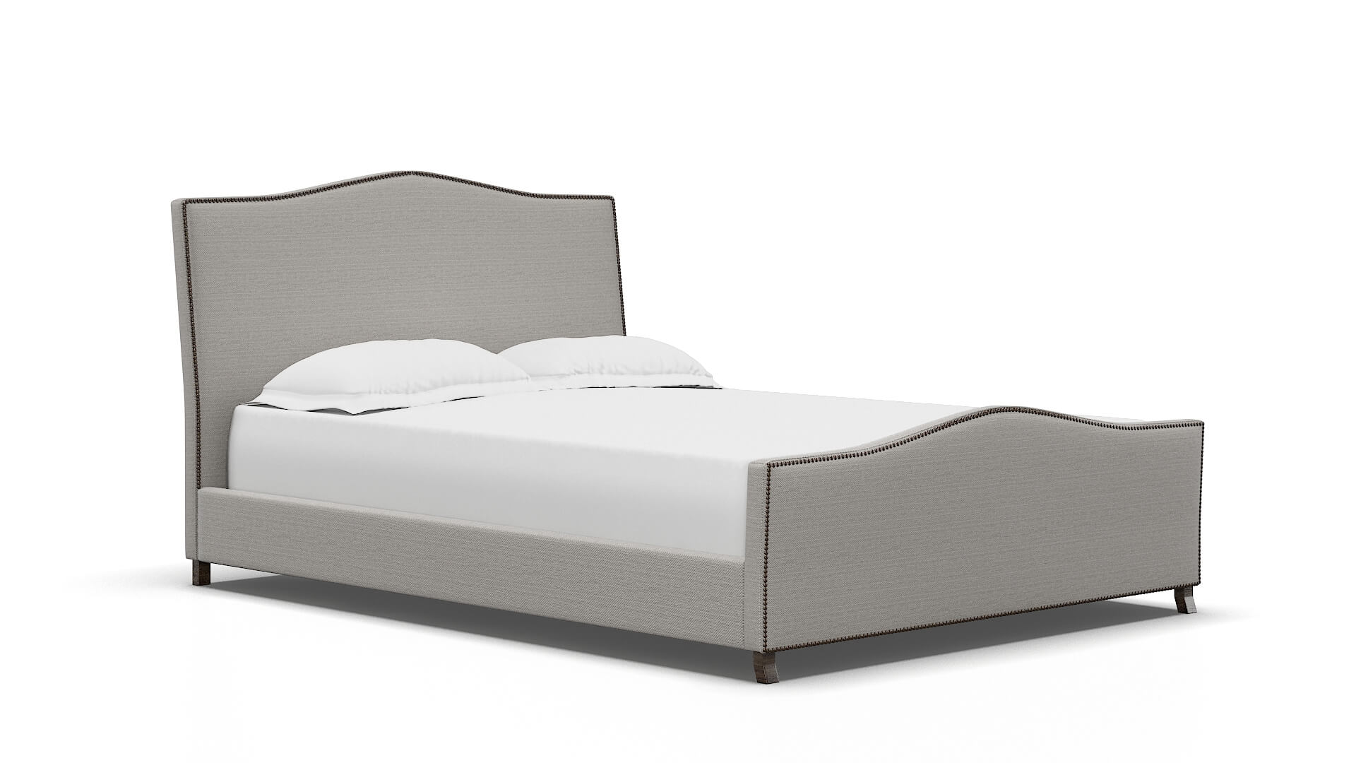 Prato Redondo Stone Bed espresso legs 2
