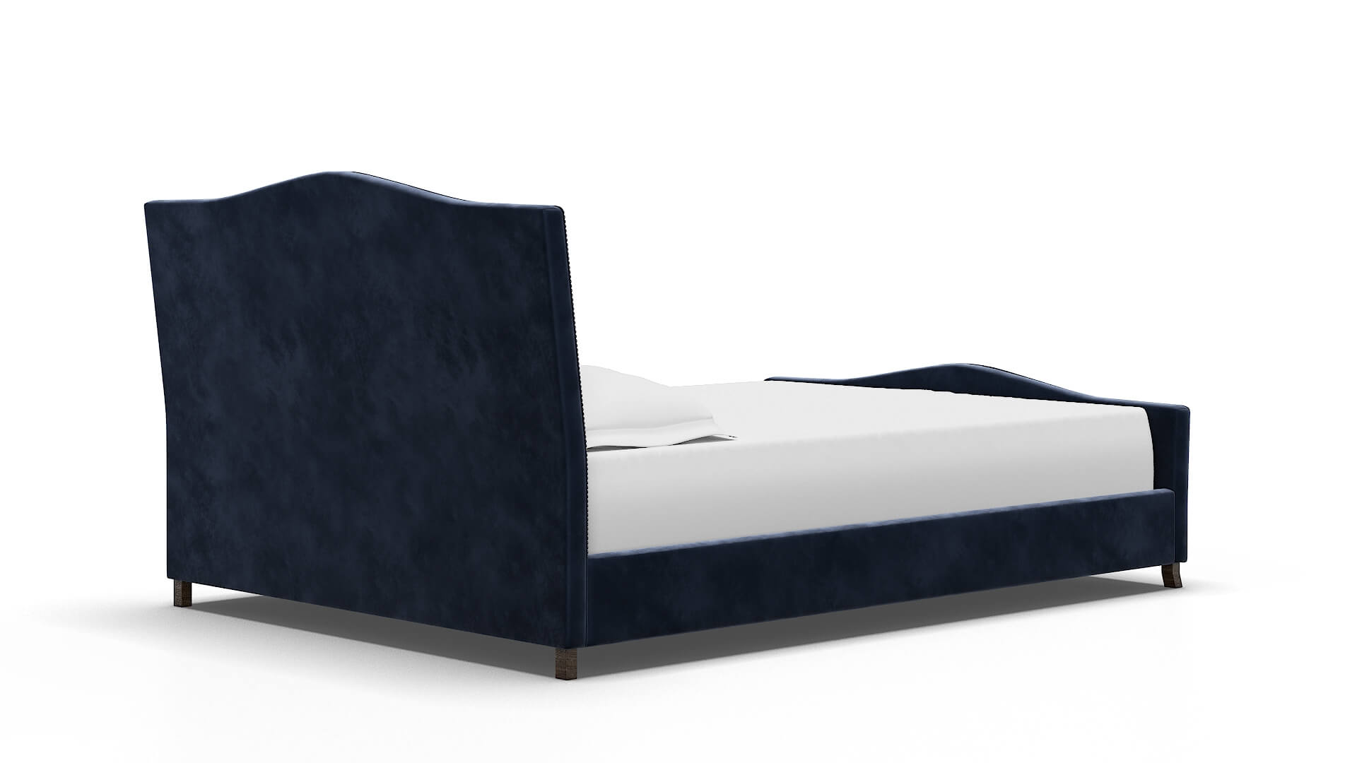 Prato Royale Cobalt Bed espresso legs 4