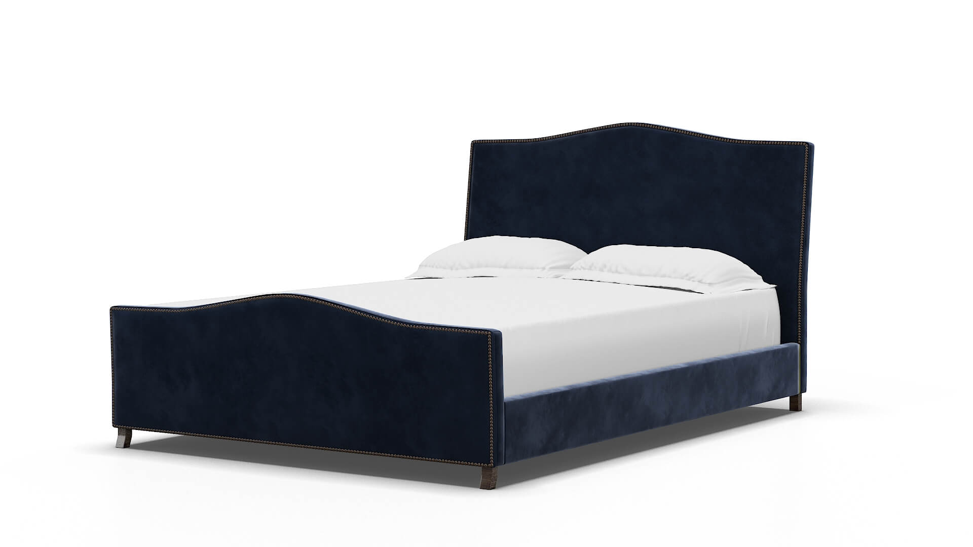 Prato Royale Cobalt Bed espresso legs 5