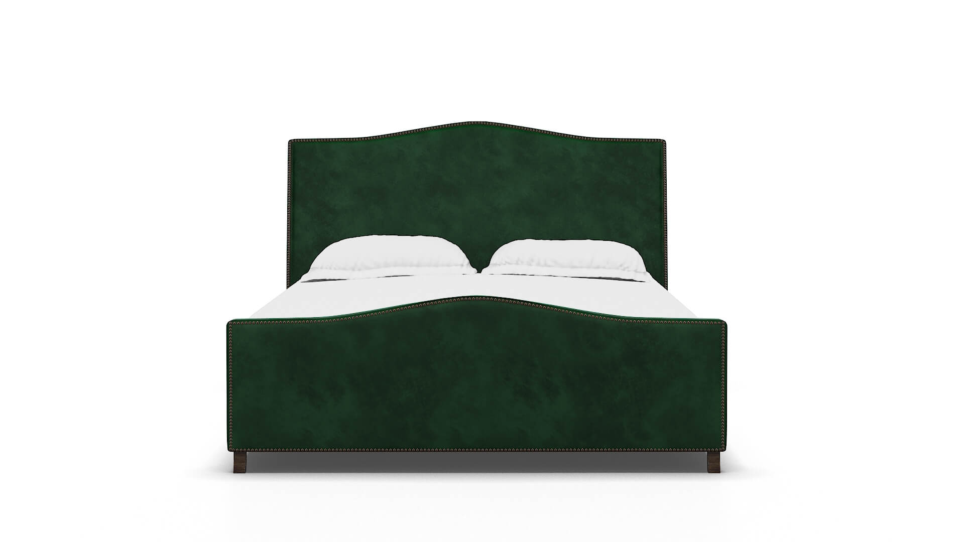 Prato Royale Evergreen Bed espresso legs 1