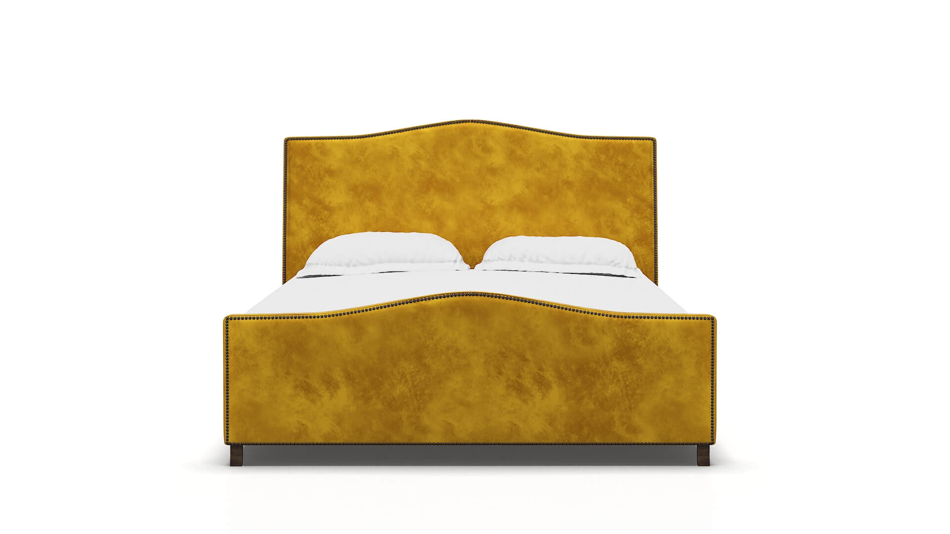 Prato Royale Marigold Bed espresso legs 1