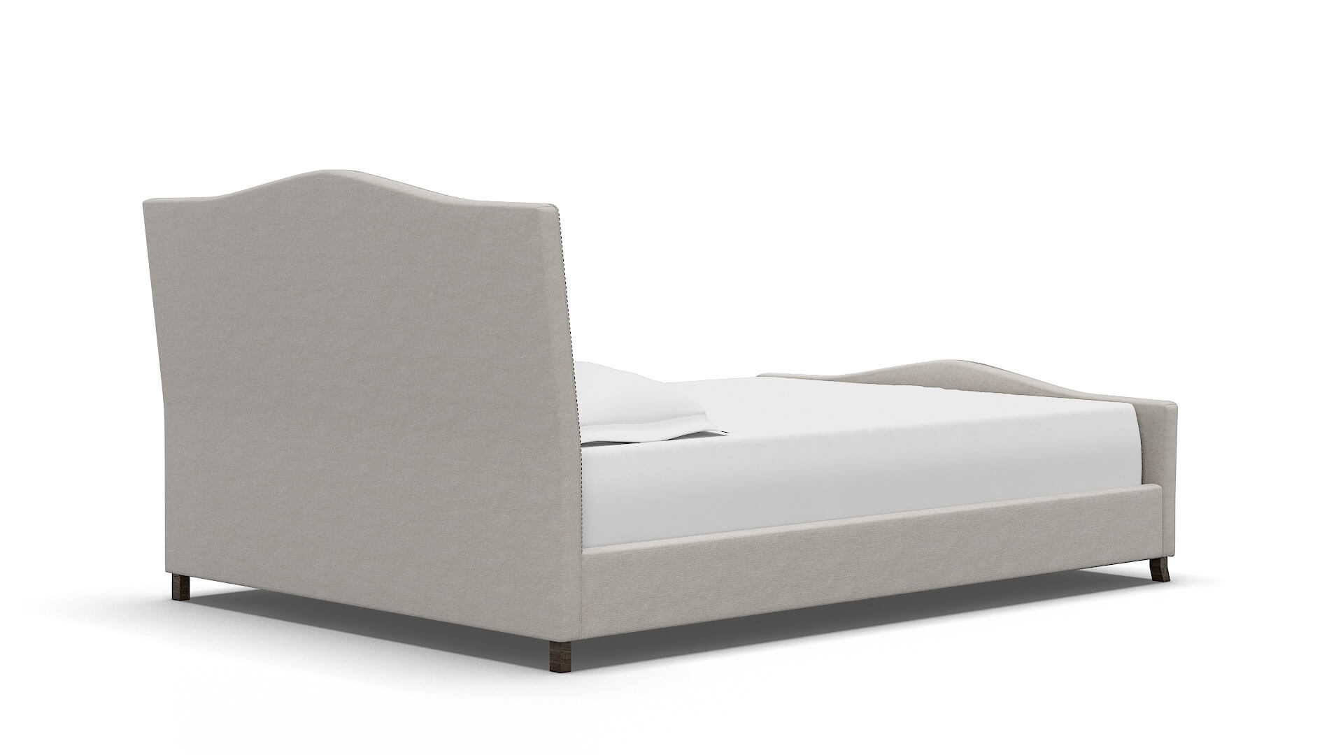 Prato Suave Dove Bed espresso legs 4