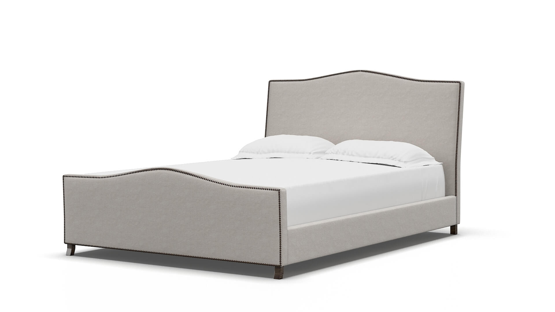 Prato Suave Dove Bed espresso legs 5