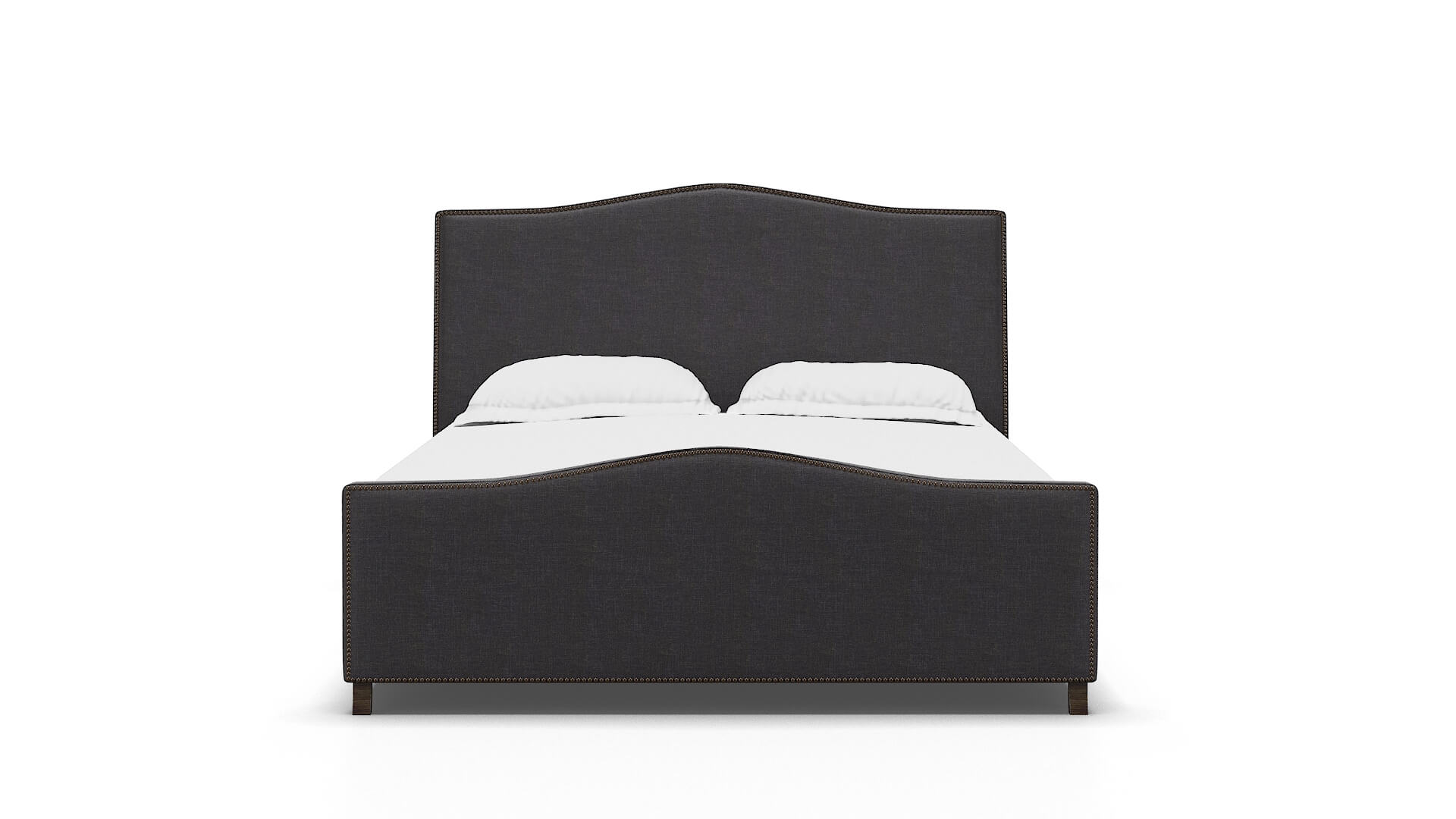 Prato Venus Onyx Bed espresso legs 1