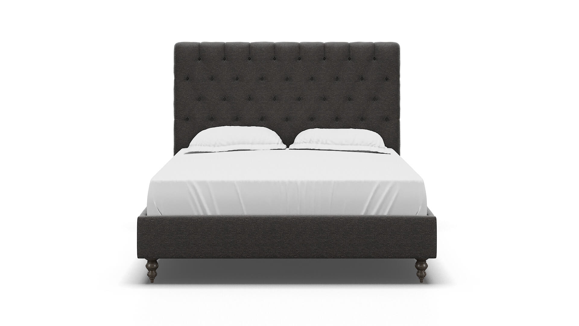 Remy Avenger Denim Bed espresso legs 1