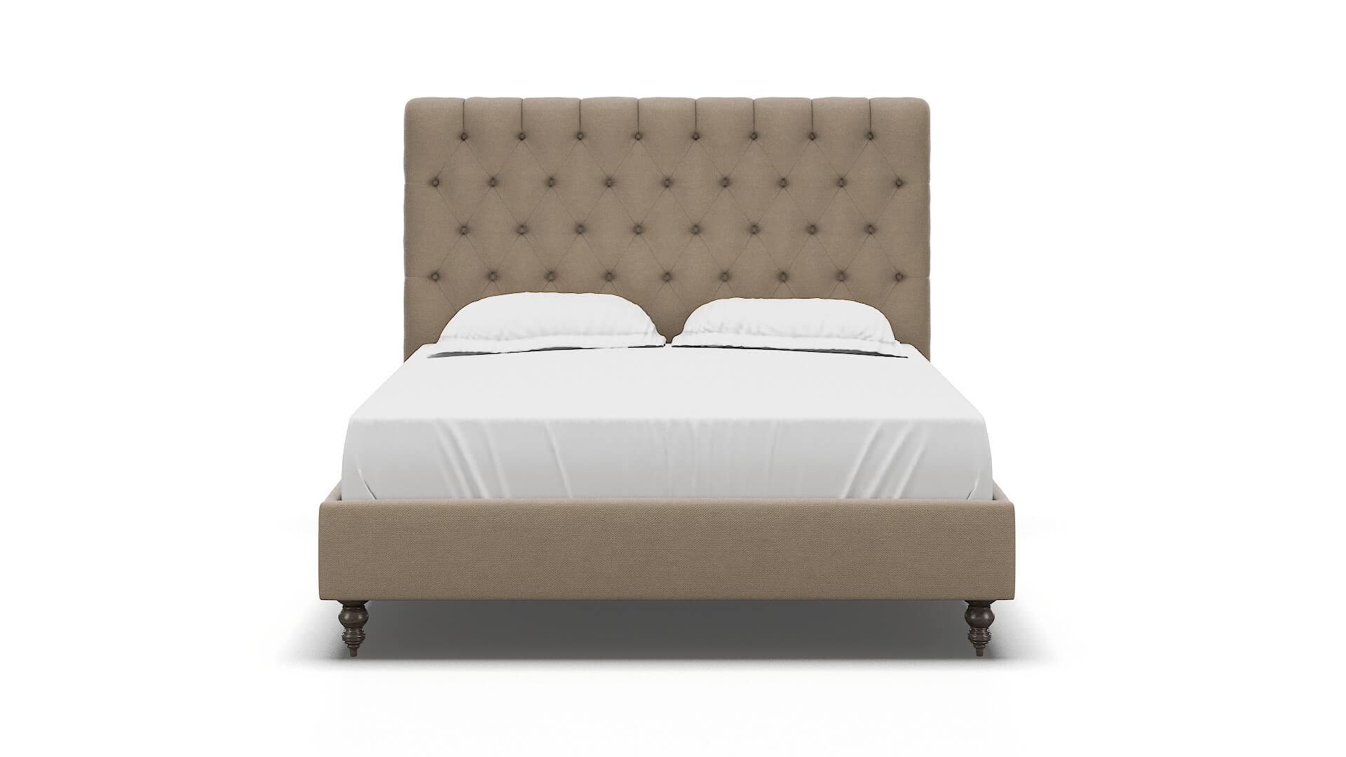 Remy Avenger Driftwood Bed espresso legs 1