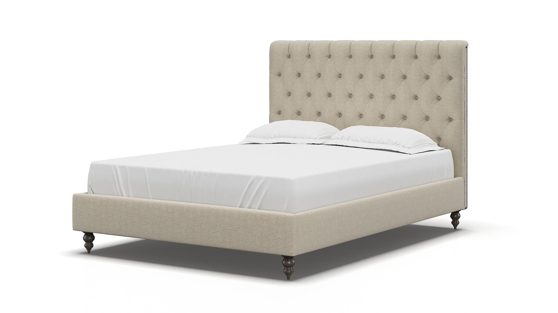 Remy Catalina Wheat Bed espresso legs 5