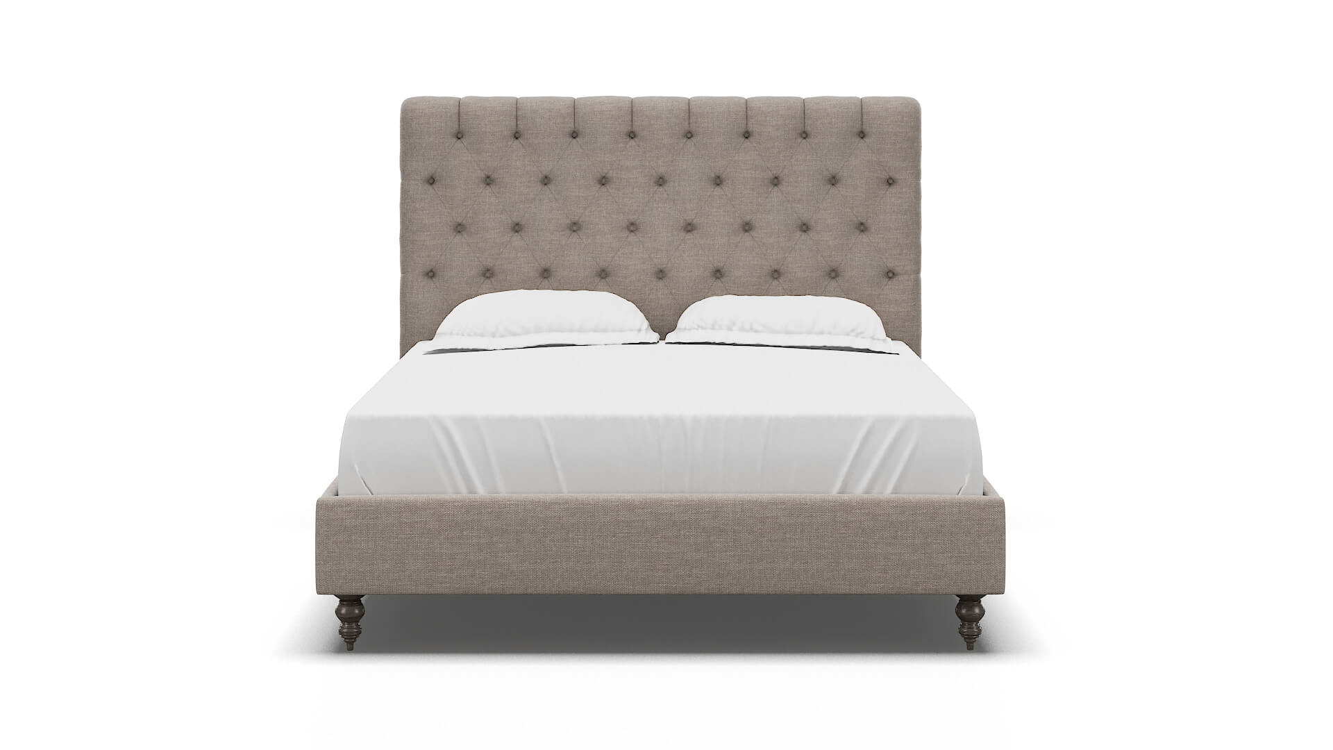 Remy Clyde Dolphin Bed espresso legs 1