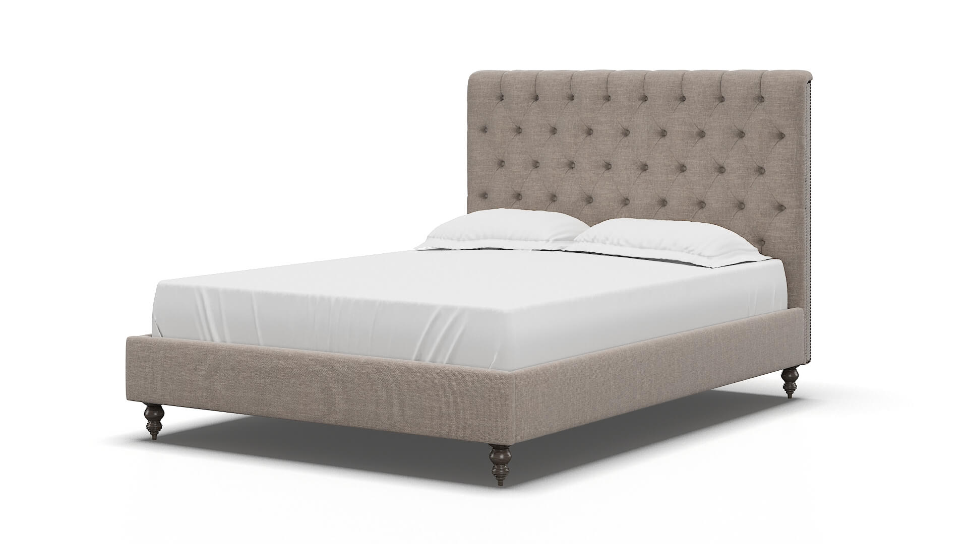 Remy Clyde Dolphin Bed espresso legs 5