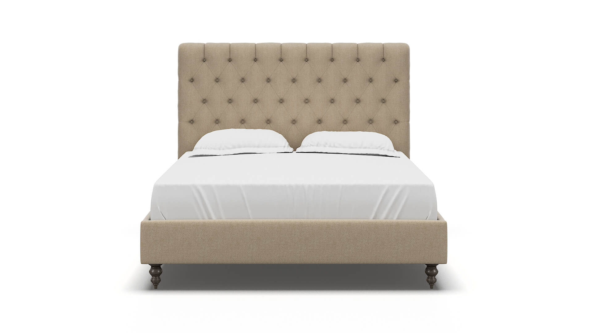 Remy Cosmo Fawn Bed espresso legs 1