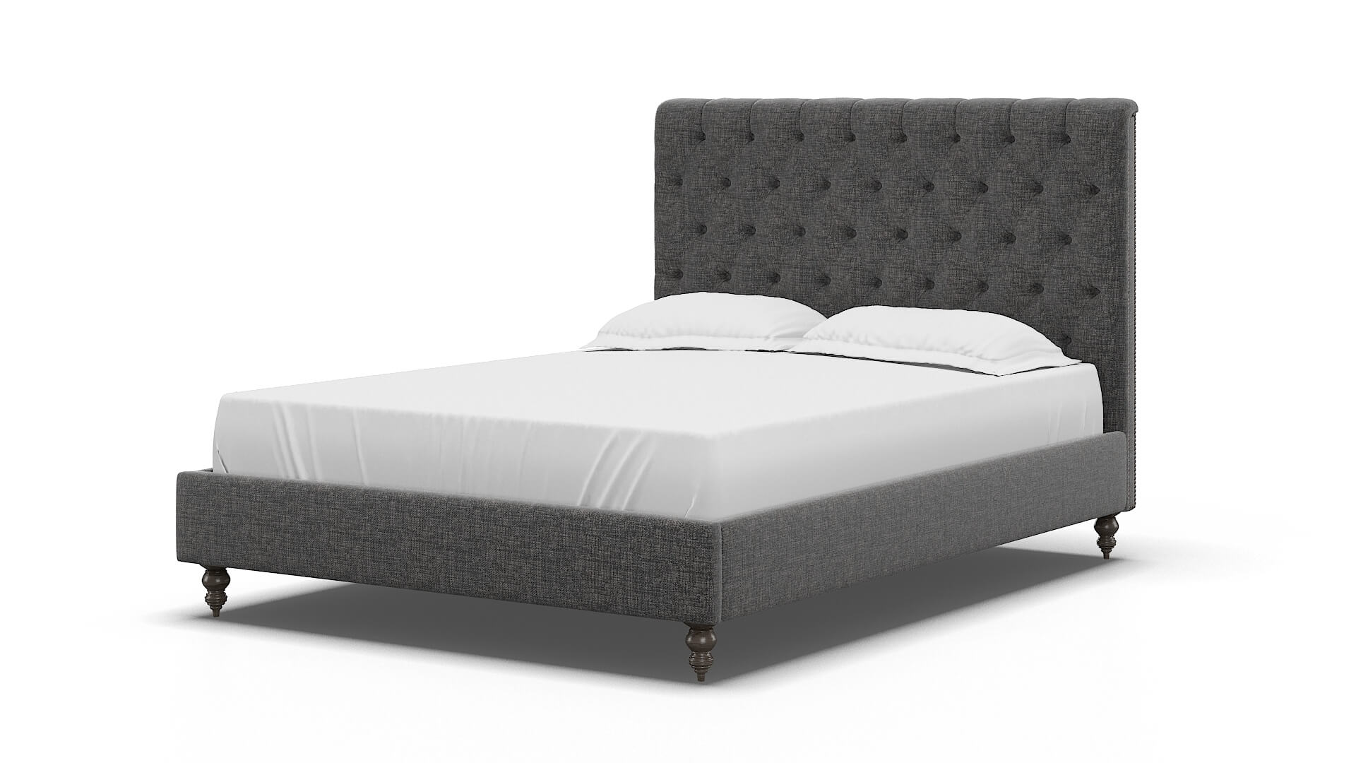 Remy Curious Eclipse Bed espresso legs 5