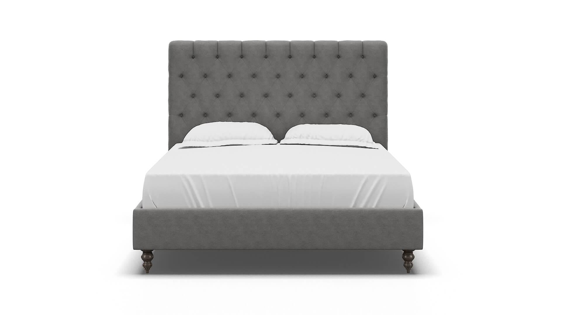Remy Dream_d Charcoal Bed espresso legs 1