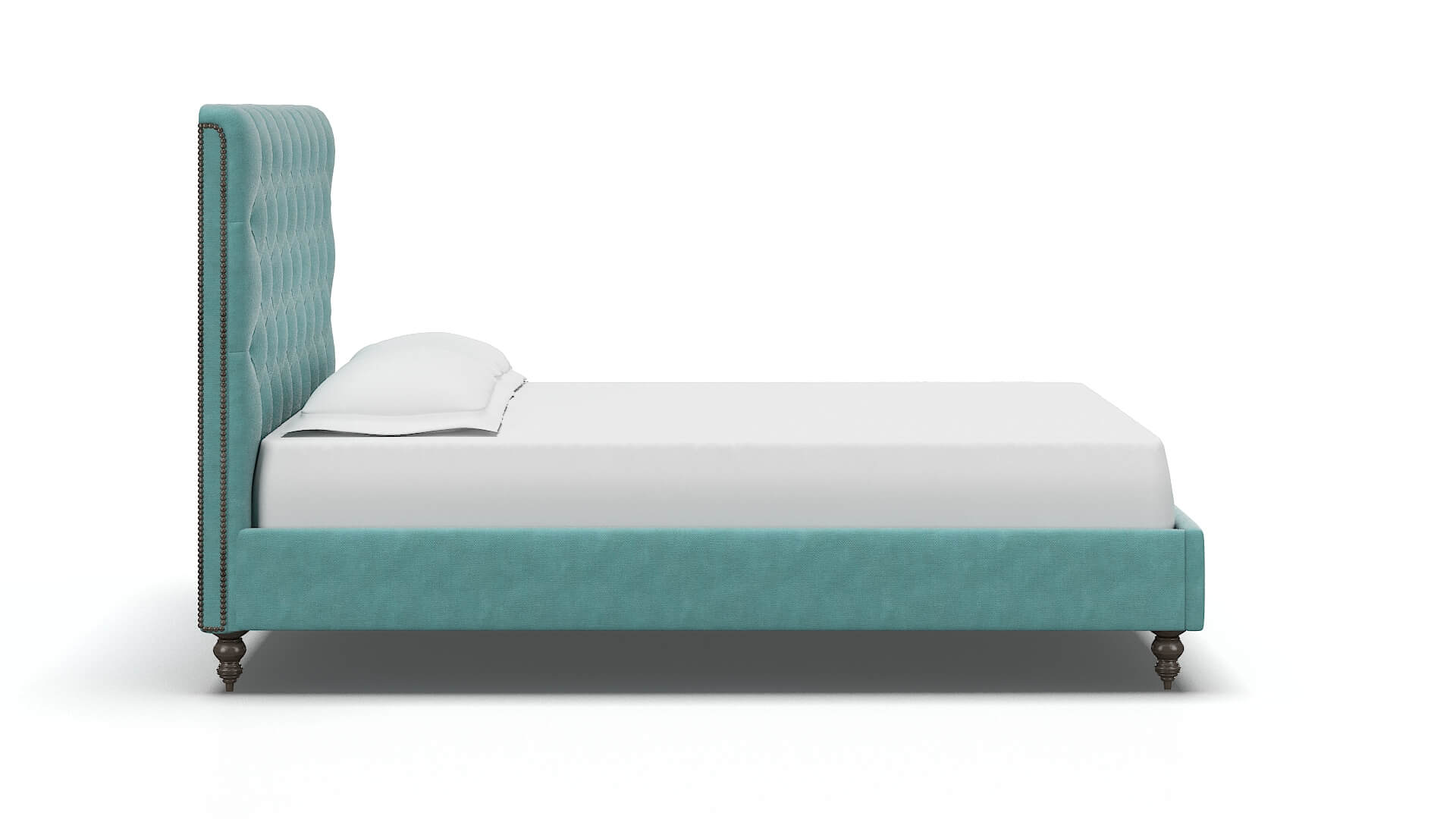 Remy Dream_d French_blue Bed espresso legs 3