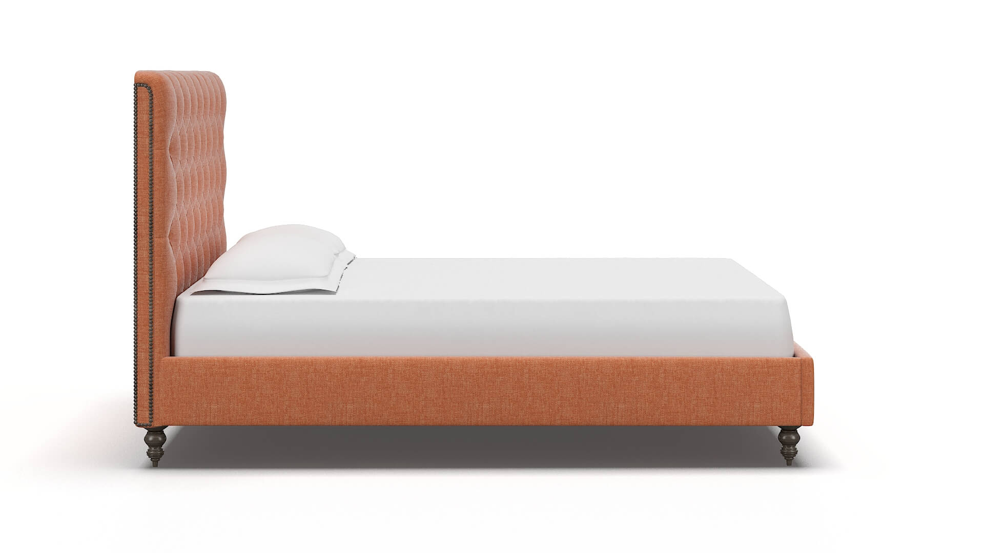 Remy Durham Tangerine Bed espresso legs 3