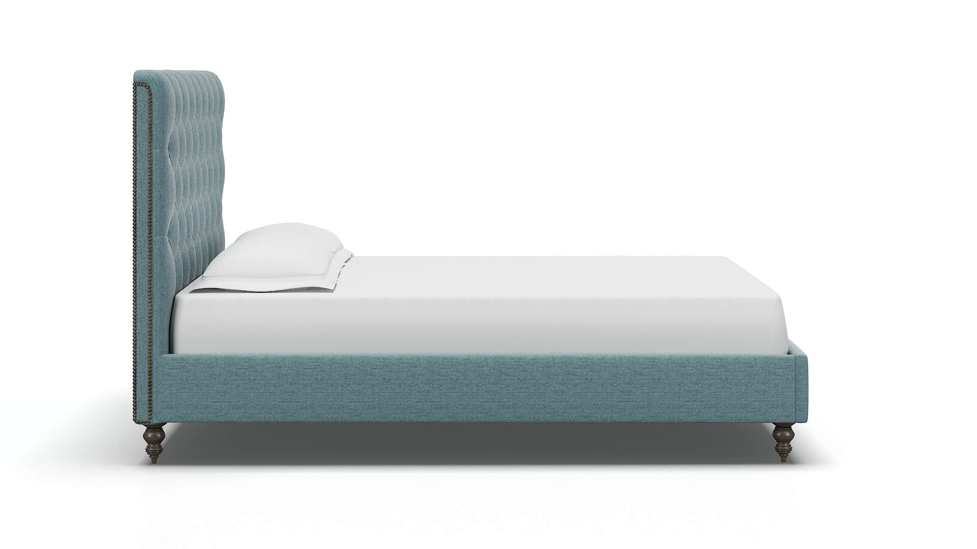 Remy Insight Peacock Bed espresso legs 3