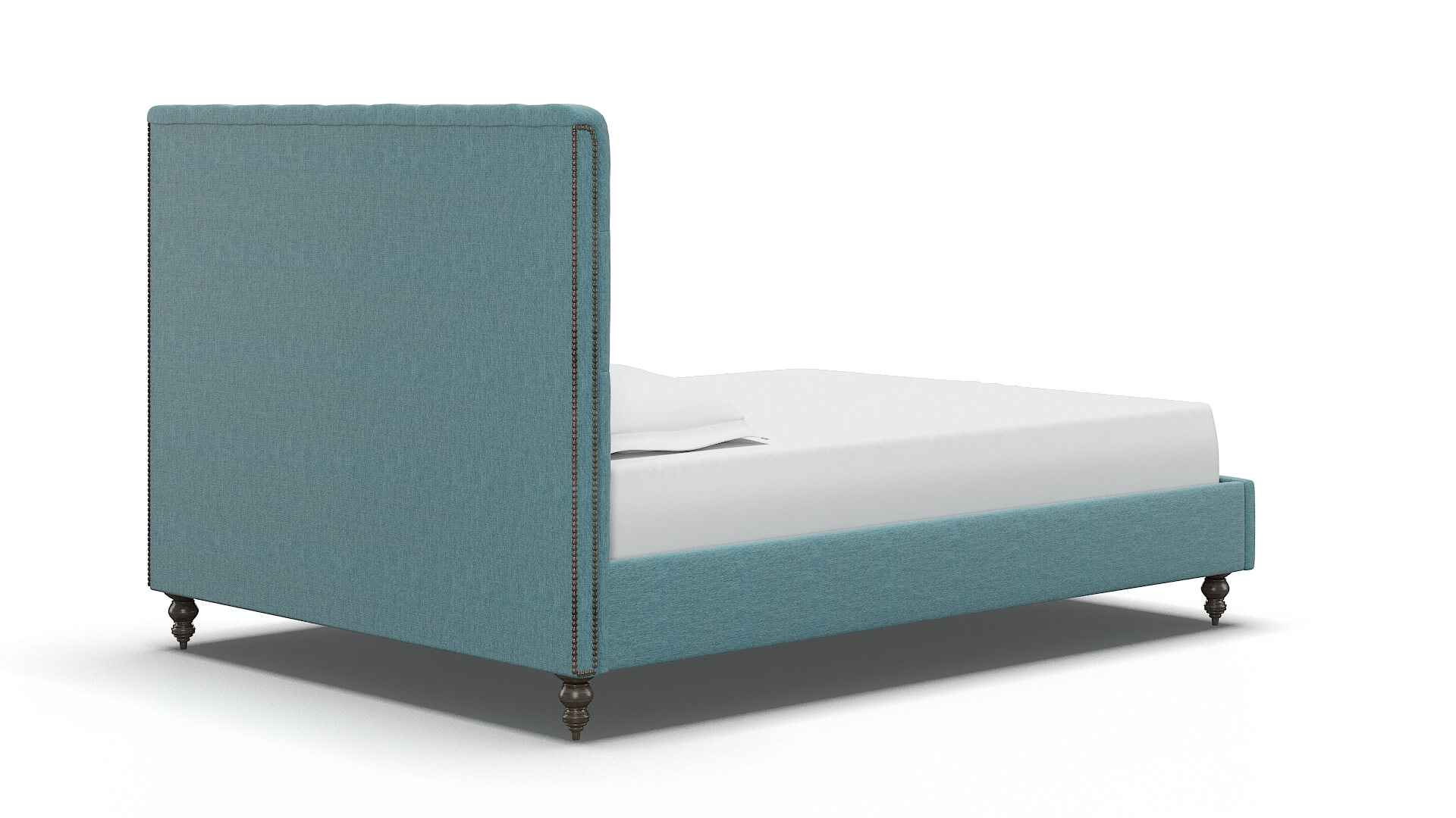 Remy Lana Peacock Bed espresso legs 4