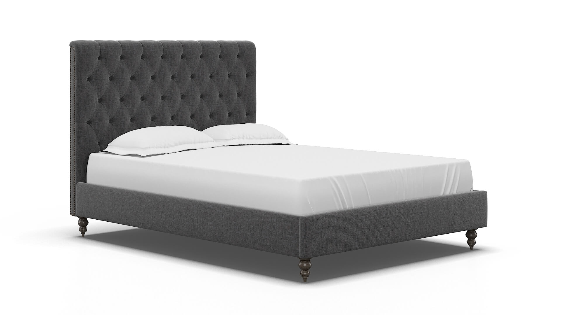 Remy Marcy Baltic Bed espresso legs 2