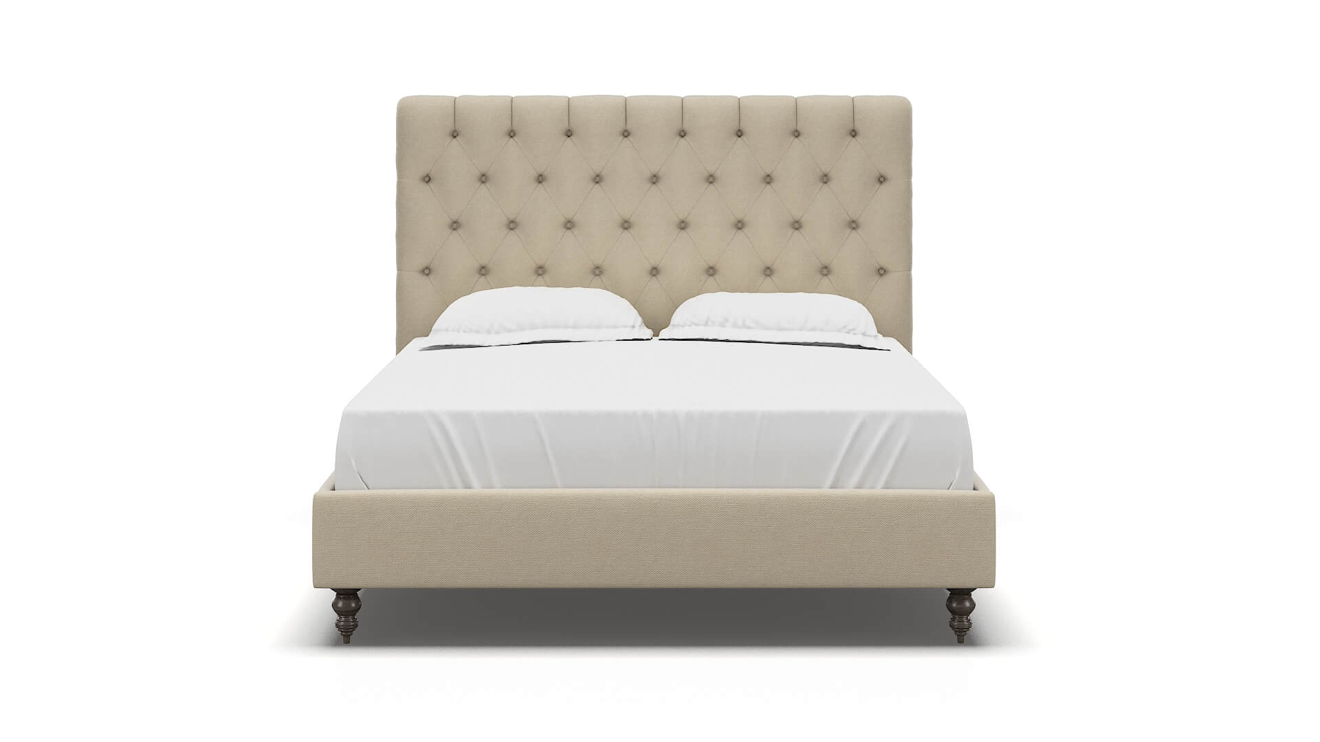 Remy Noble Buckwheat Bed espresso legs 1