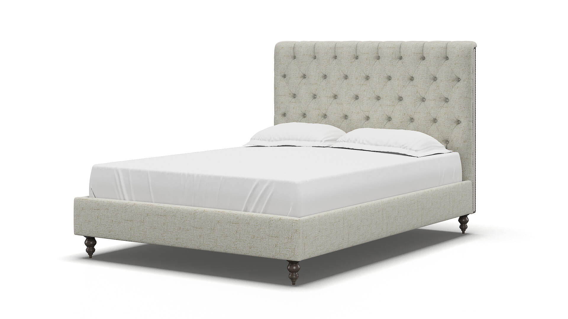 Remy Oceanside Birch Bed espresso legs 5