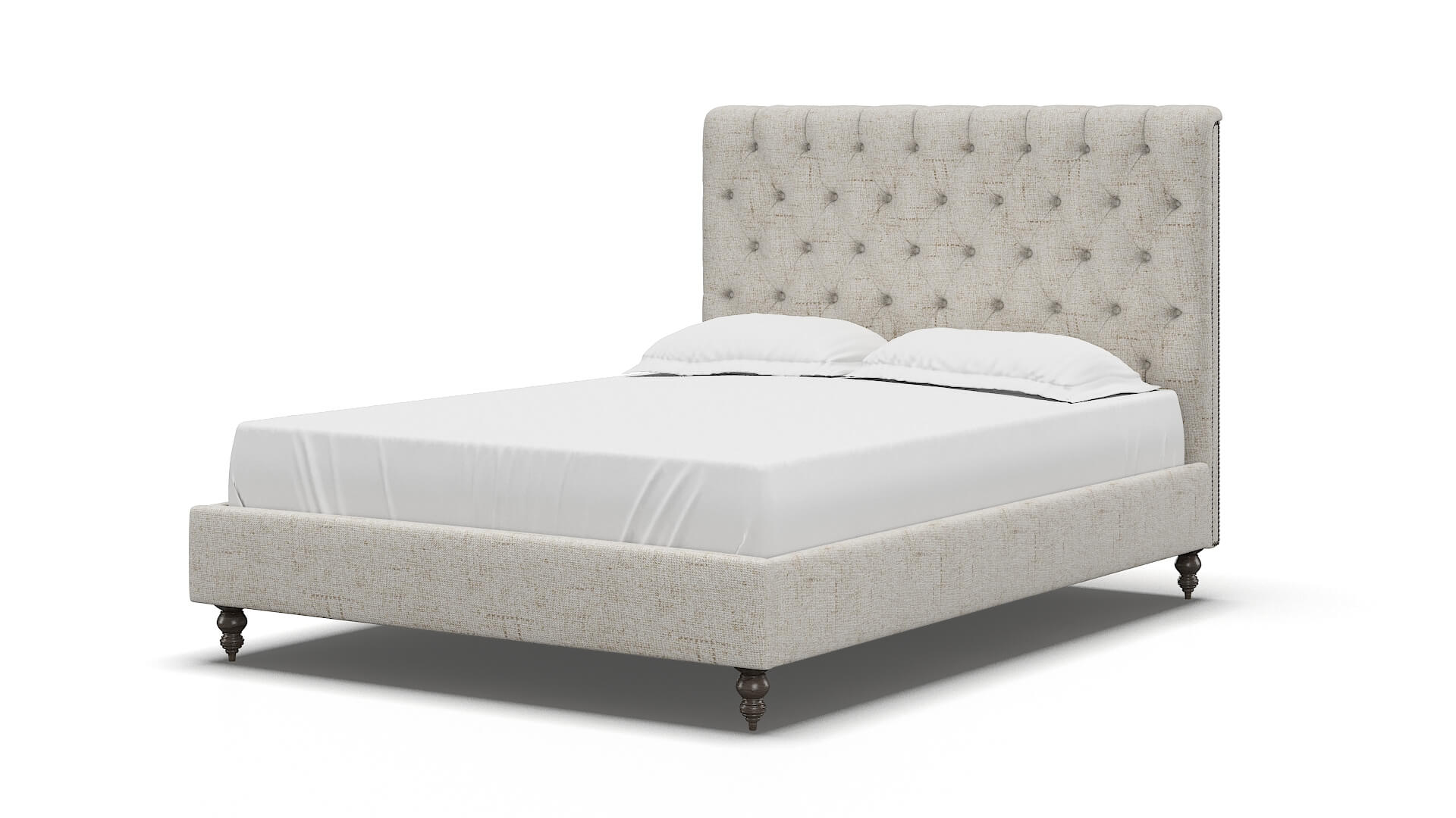 Remy Oceanside Natural Bed espresso legs 5