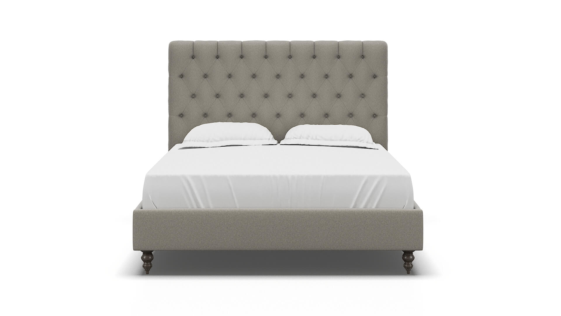 Remy Oscar Silver Bed espresso legs 1