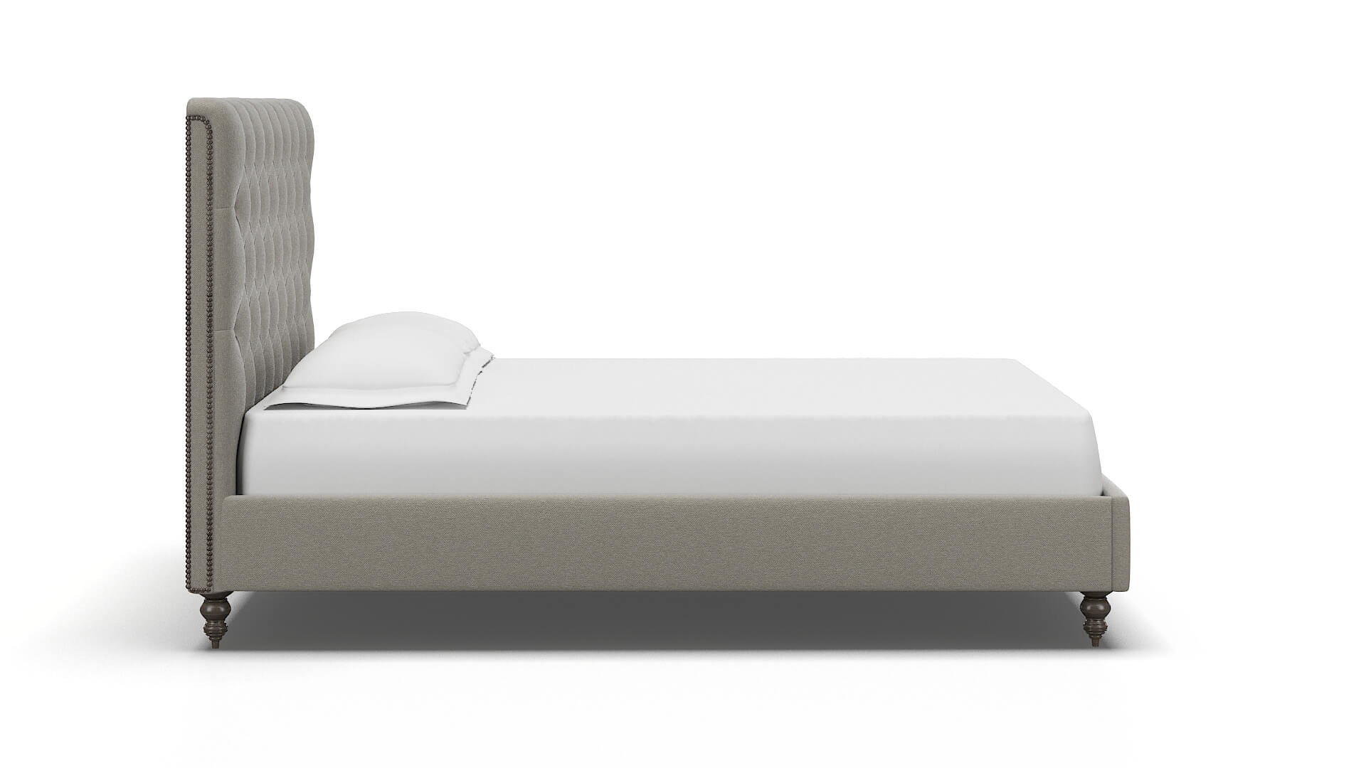 Remy Oscar Silver Bed espresso legs 3