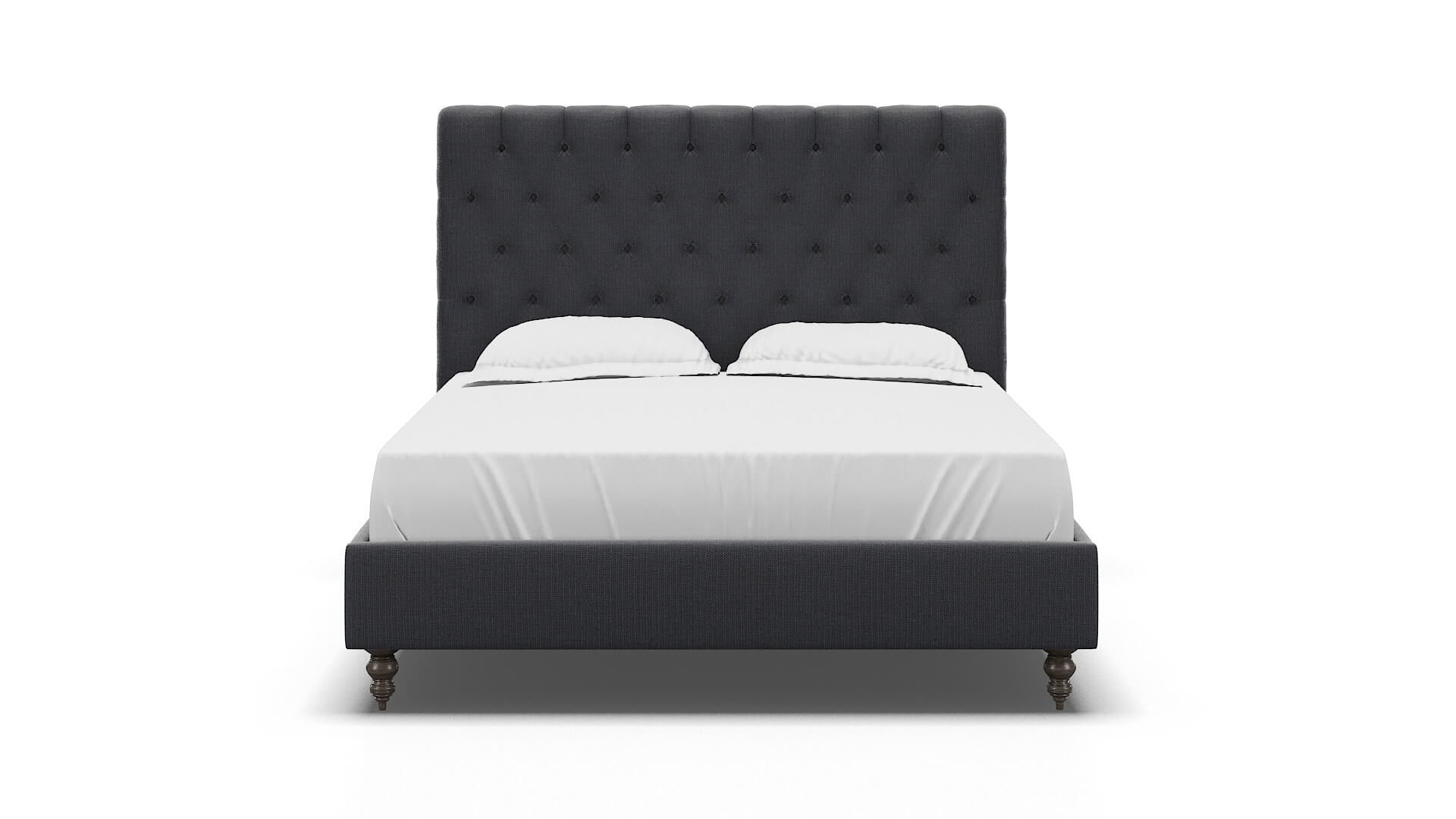 Remy Parker Midnight Bed espresso legs 1