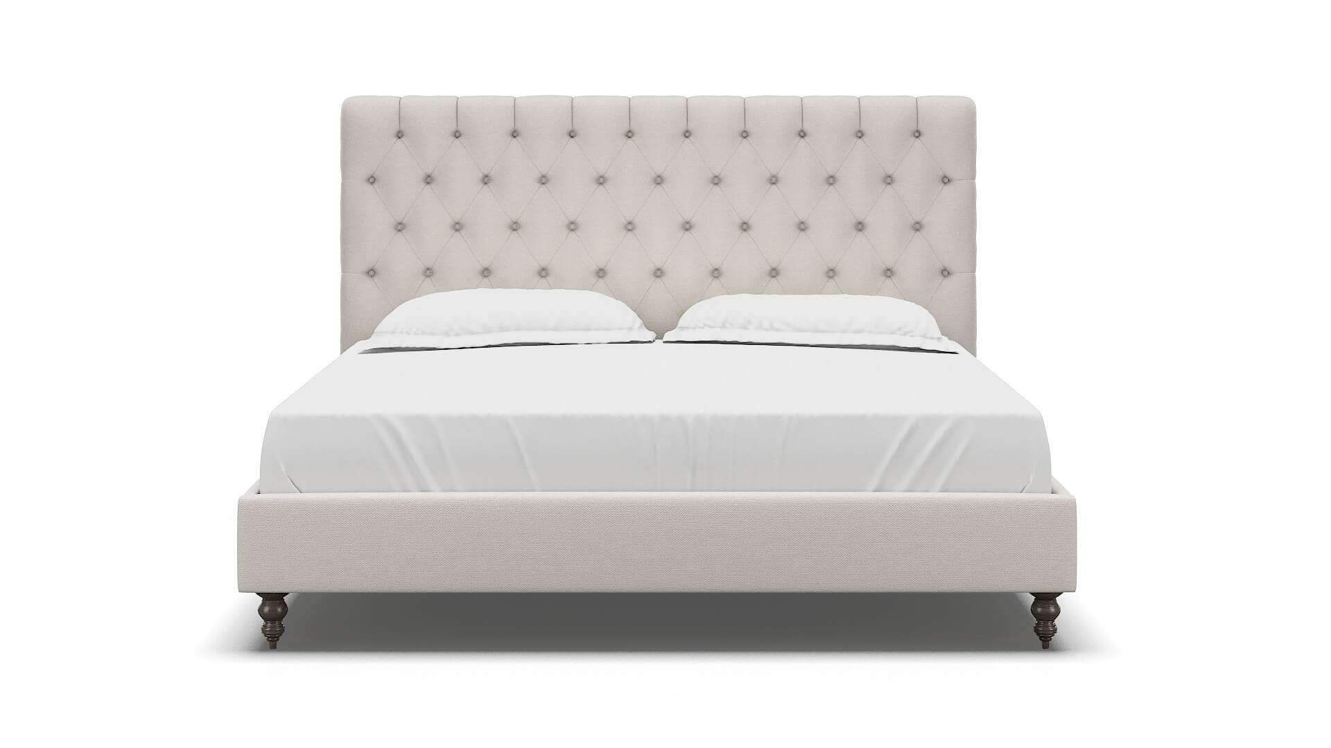 Remy Redondo Pearl Bed King espresso legs 1