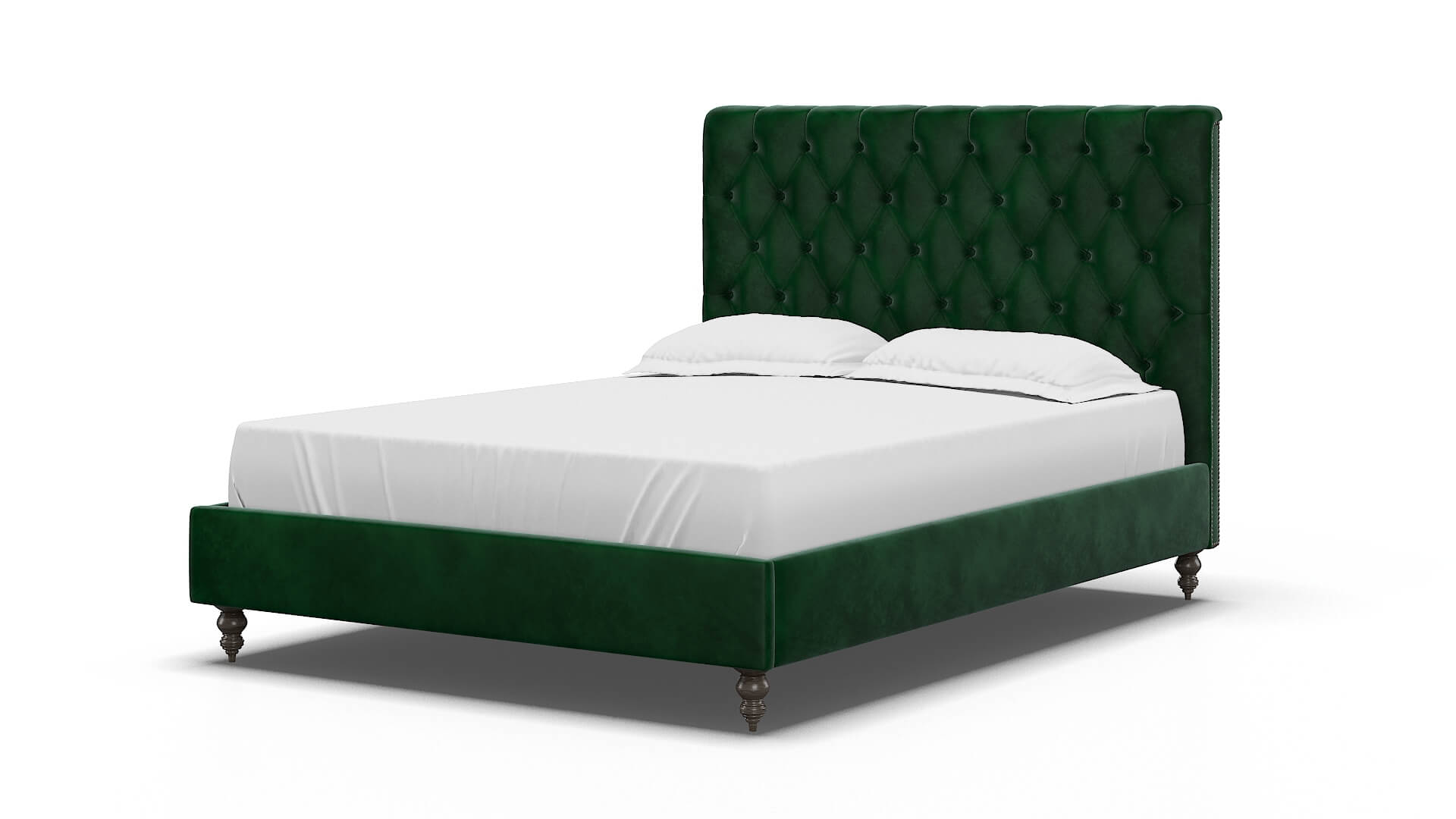 Remy Royale Evergreen Bed espresso legs 5