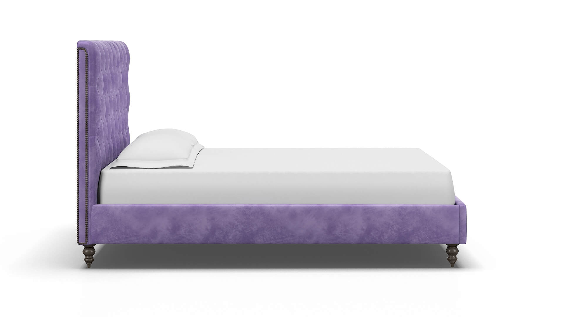 Remy Royale Lavender Bed espresso legs 3