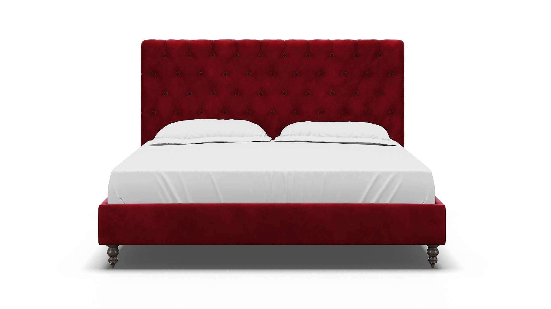 Remy Royale Ruby Bed King espresso legs 1