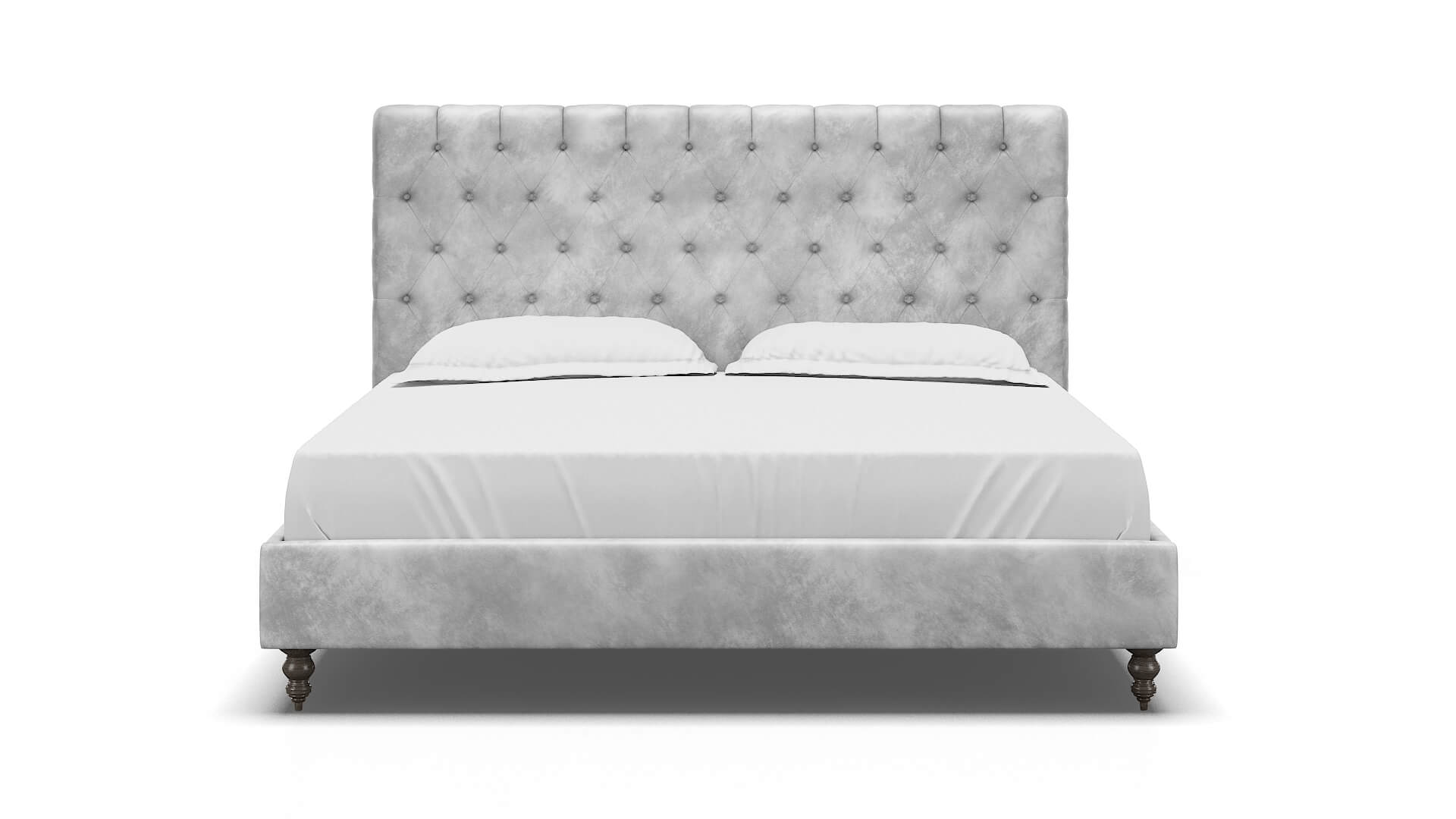 Remy Terrain Pearl Bed King espresso legs 1