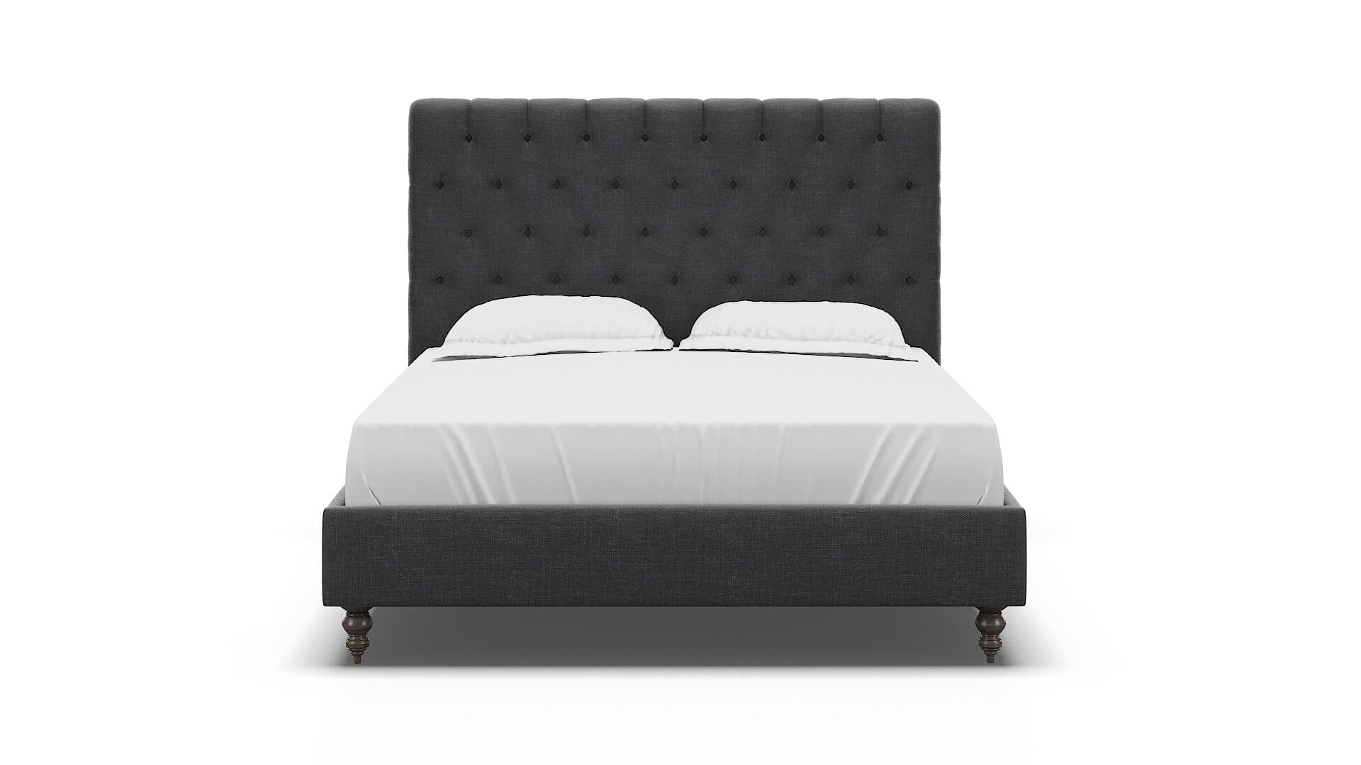 Remy Venus Onyx Bed espresso legs 1