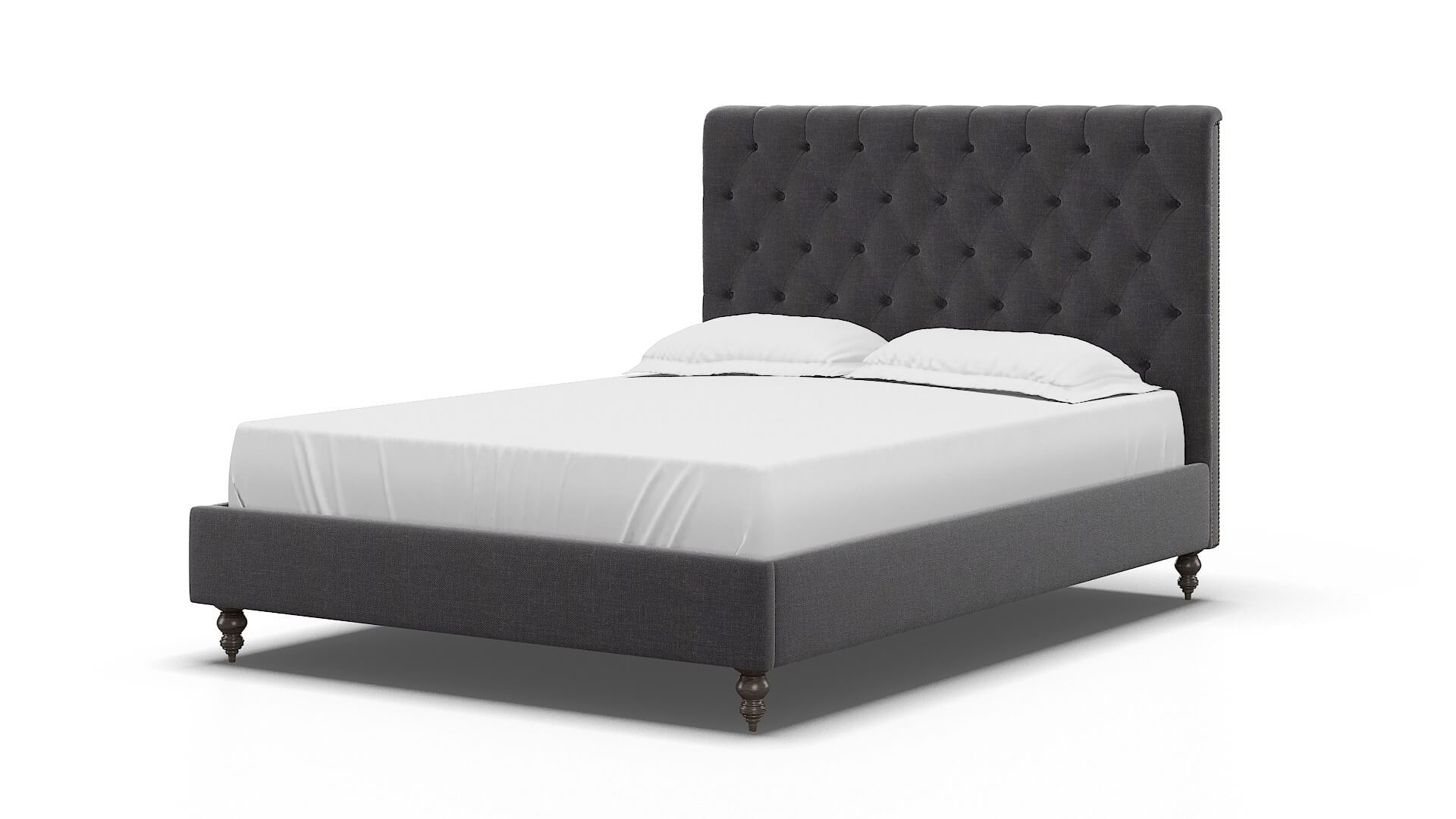 Remy Venus Onyx Bed espresso legs 5